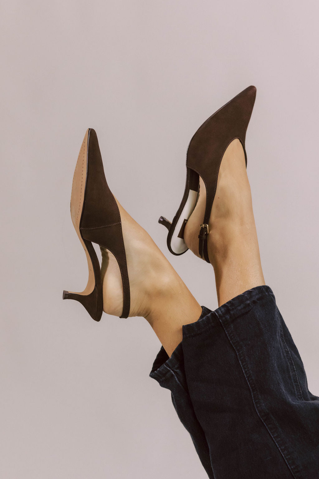 brown dress heels Hold That Thought Caramel Brown Faux Leather Platform Block Heels main image 1