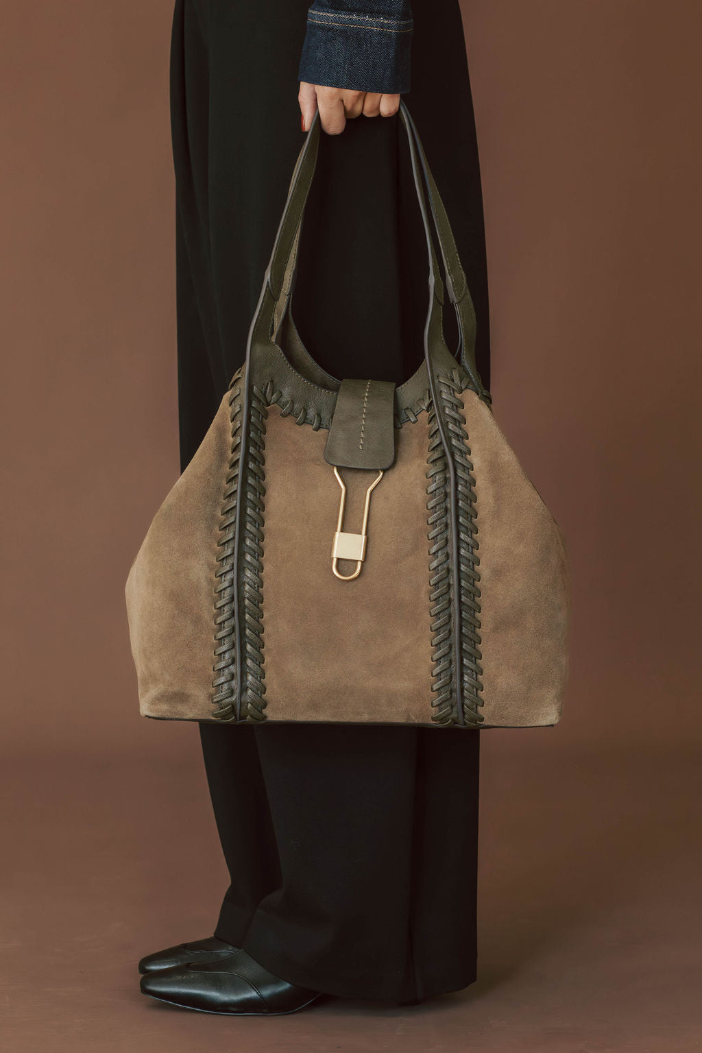 Rowan Suede Shoulder Bag