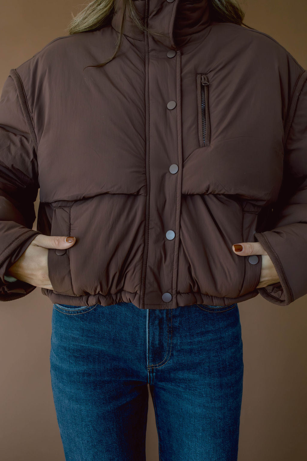 Aimee Mocha Puffer