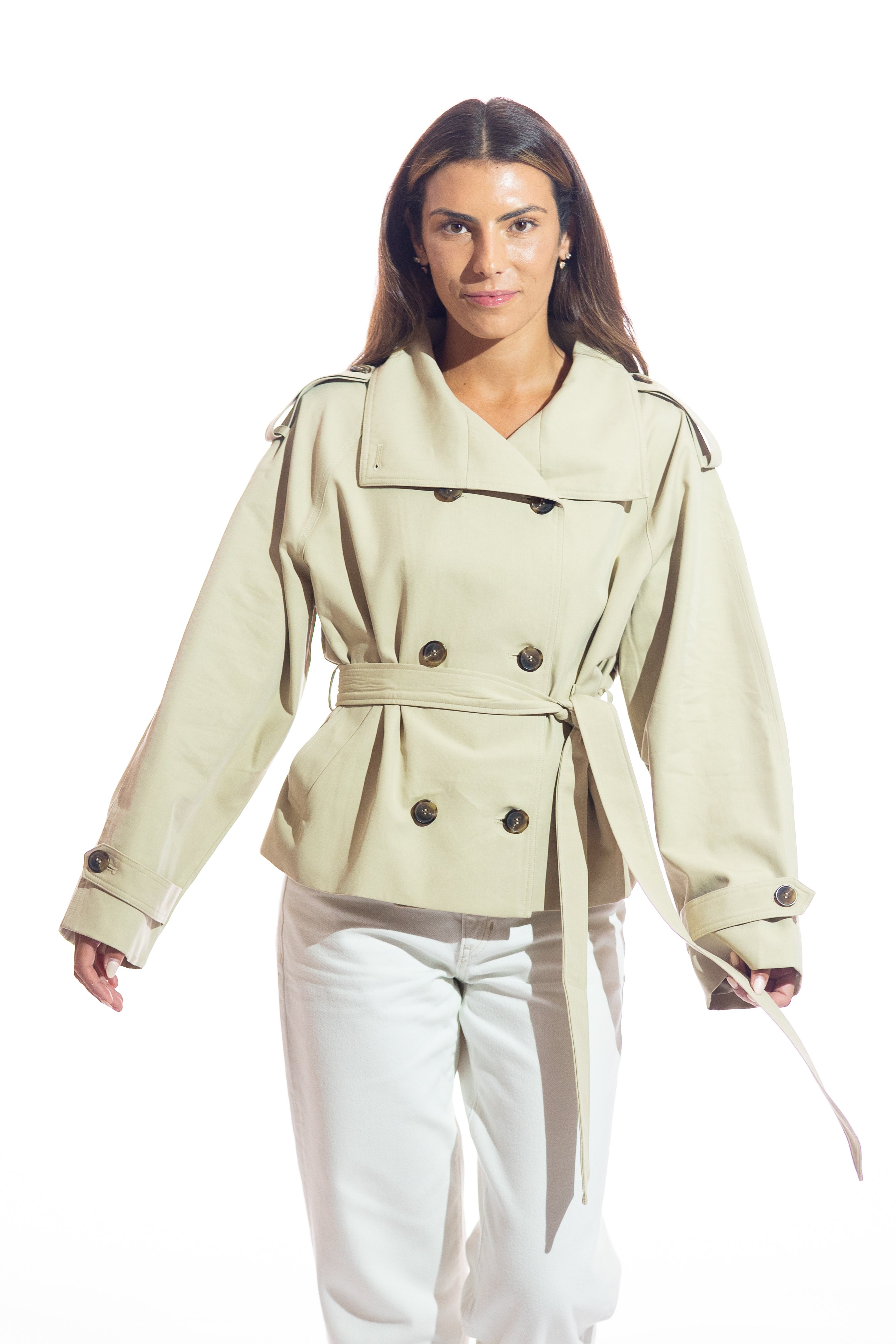 Marais Short Trench Coat