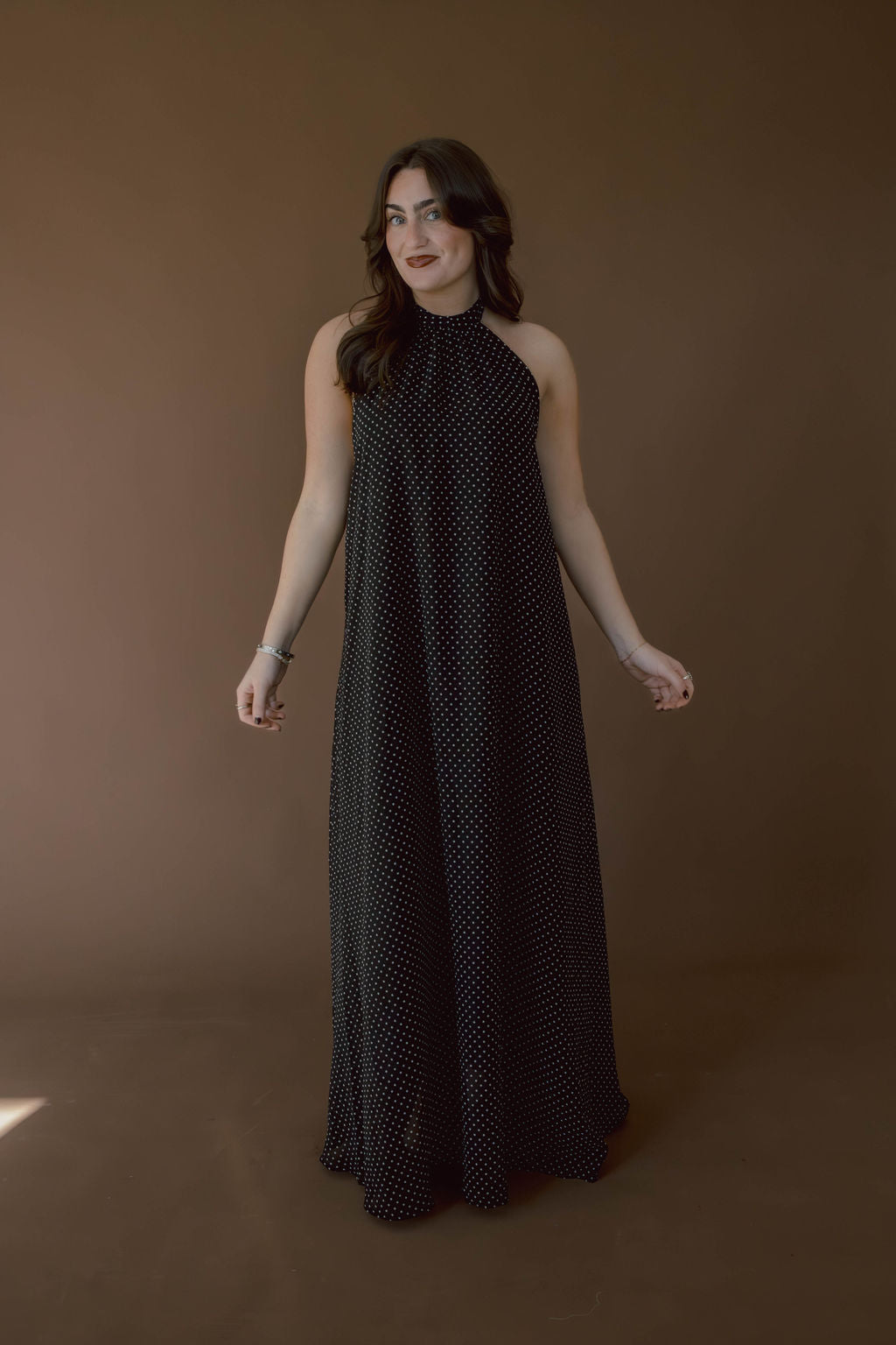 Holly Polka Dot Maxi Dress