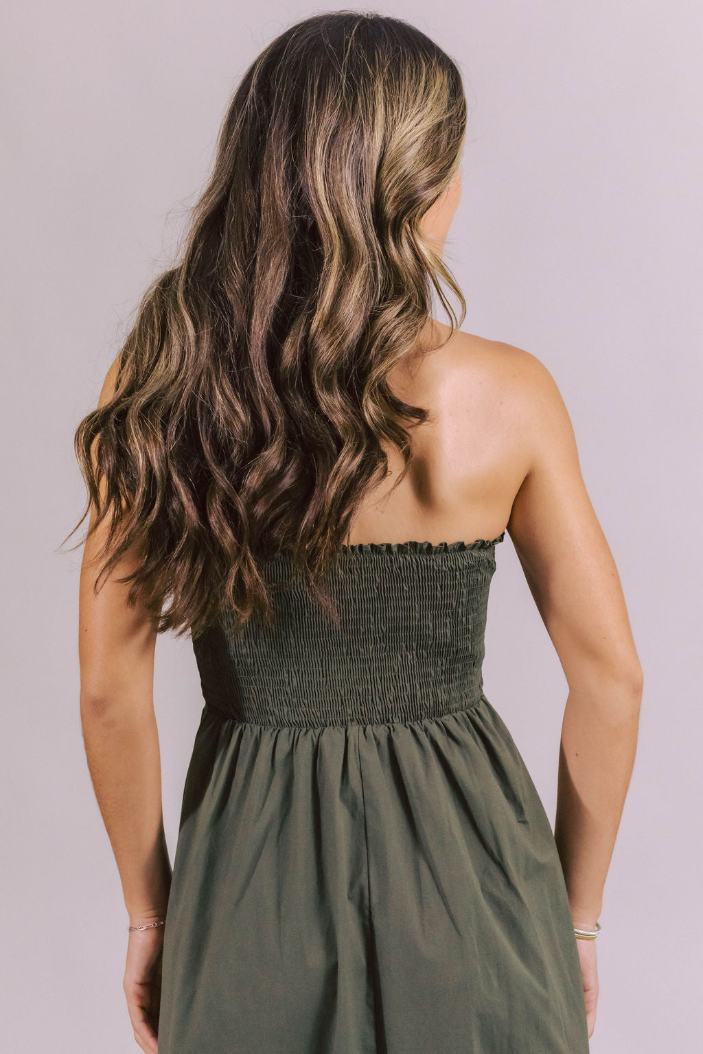 Alice Olive Maxi Dress