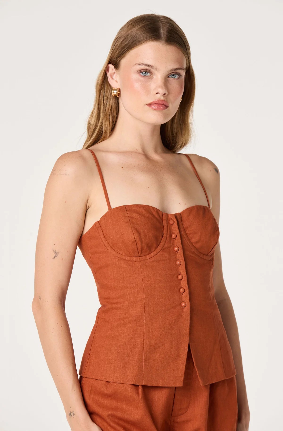 Koda Linen Top