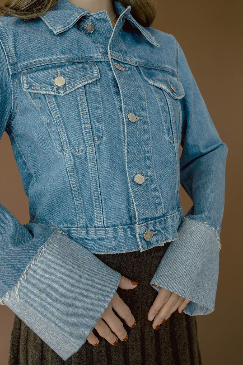 Hudson Cuffed Denim Jacket