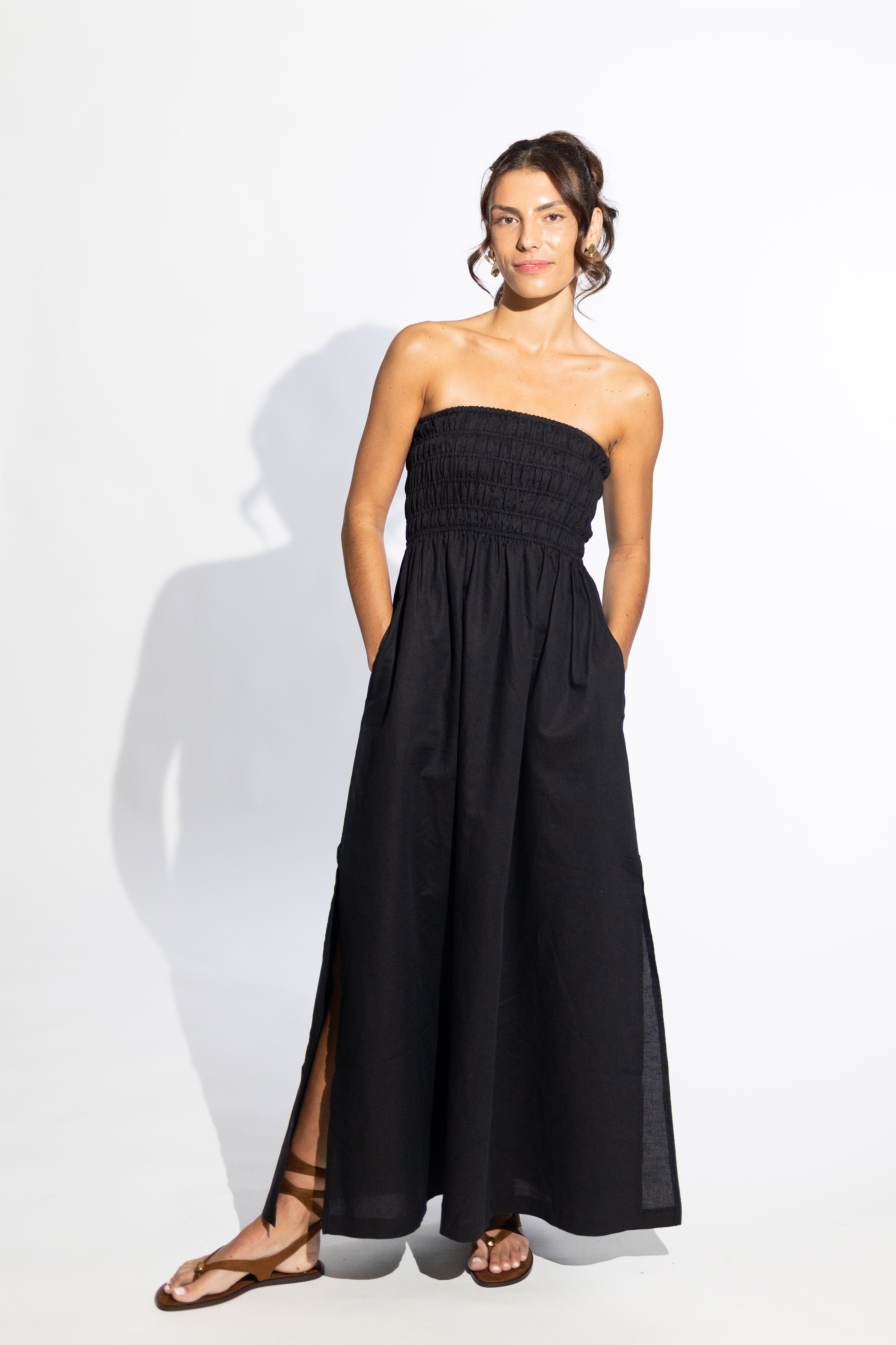 Zuri Strapless Maxi Dress