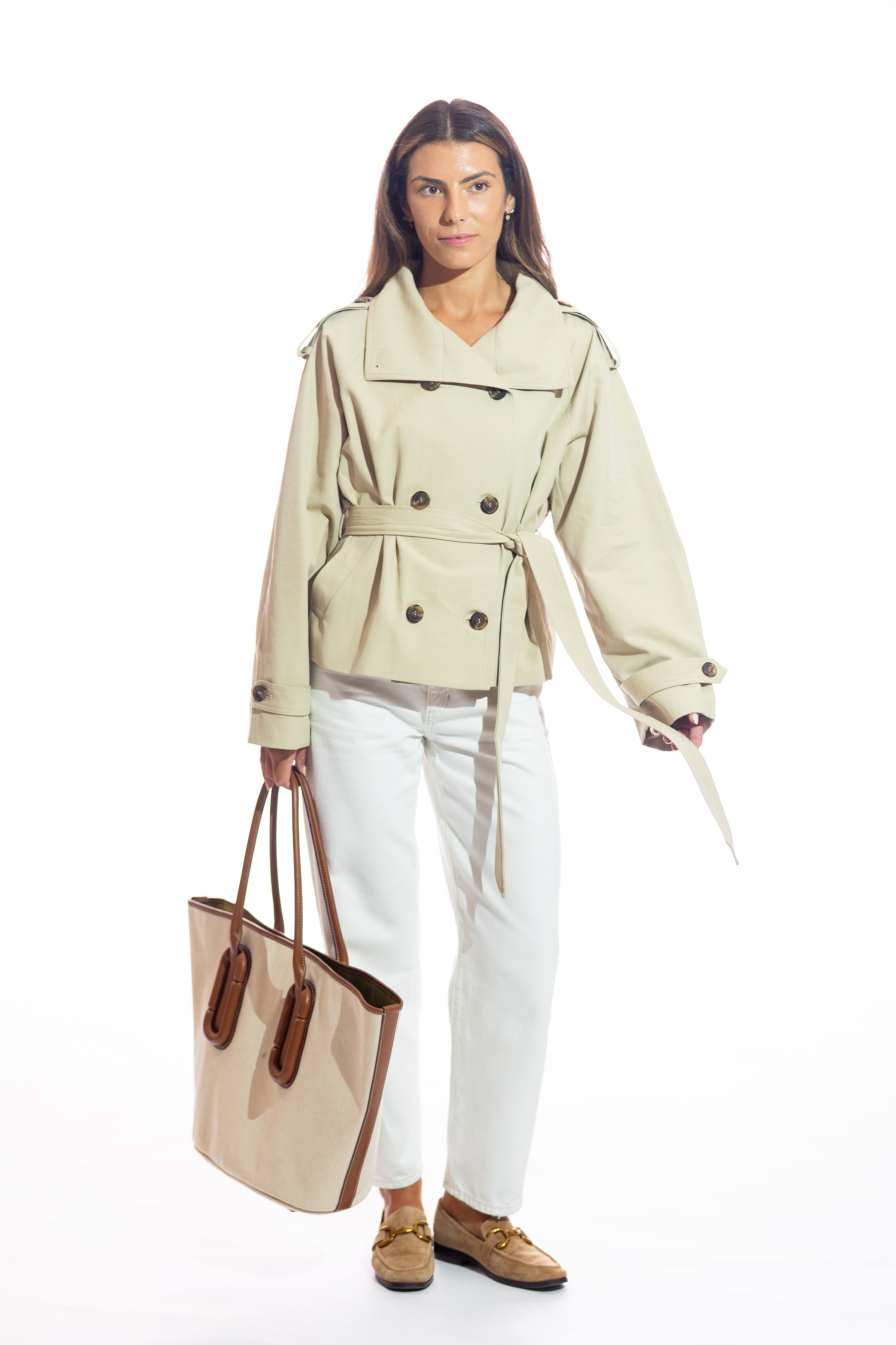 Marais Short Trench Coat