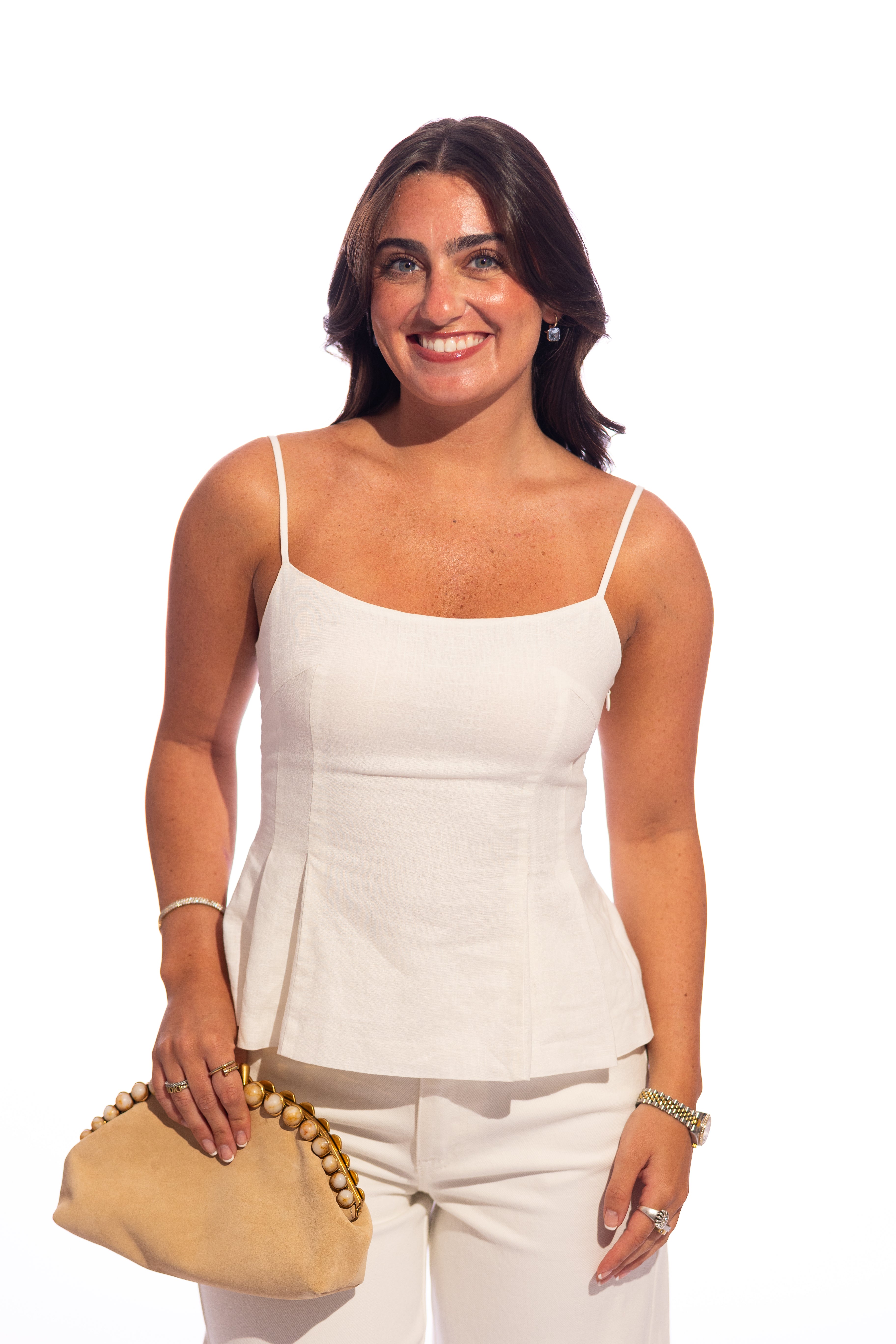 Ellery Linen Top
