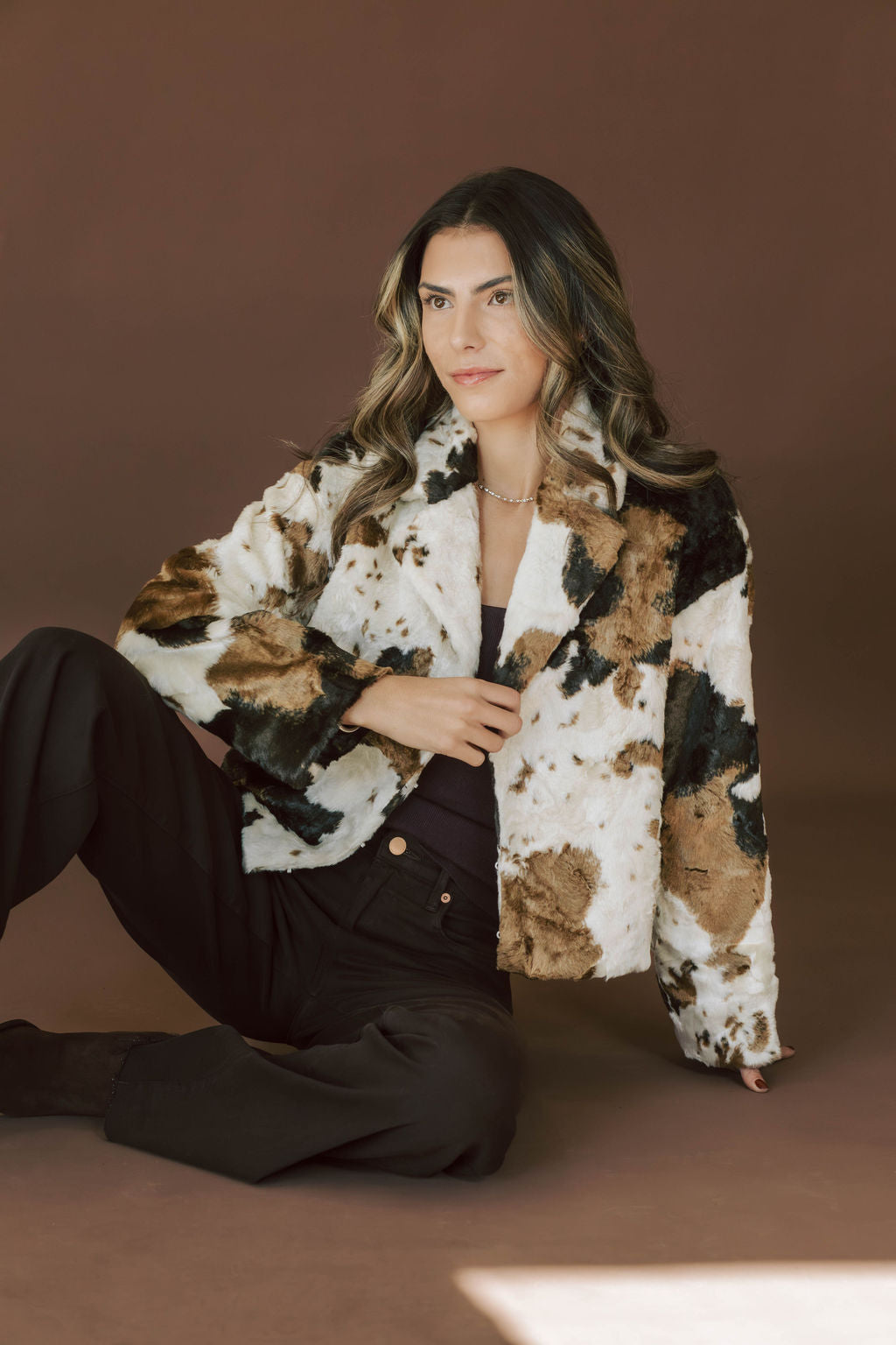 Midland Cow Print Jacket