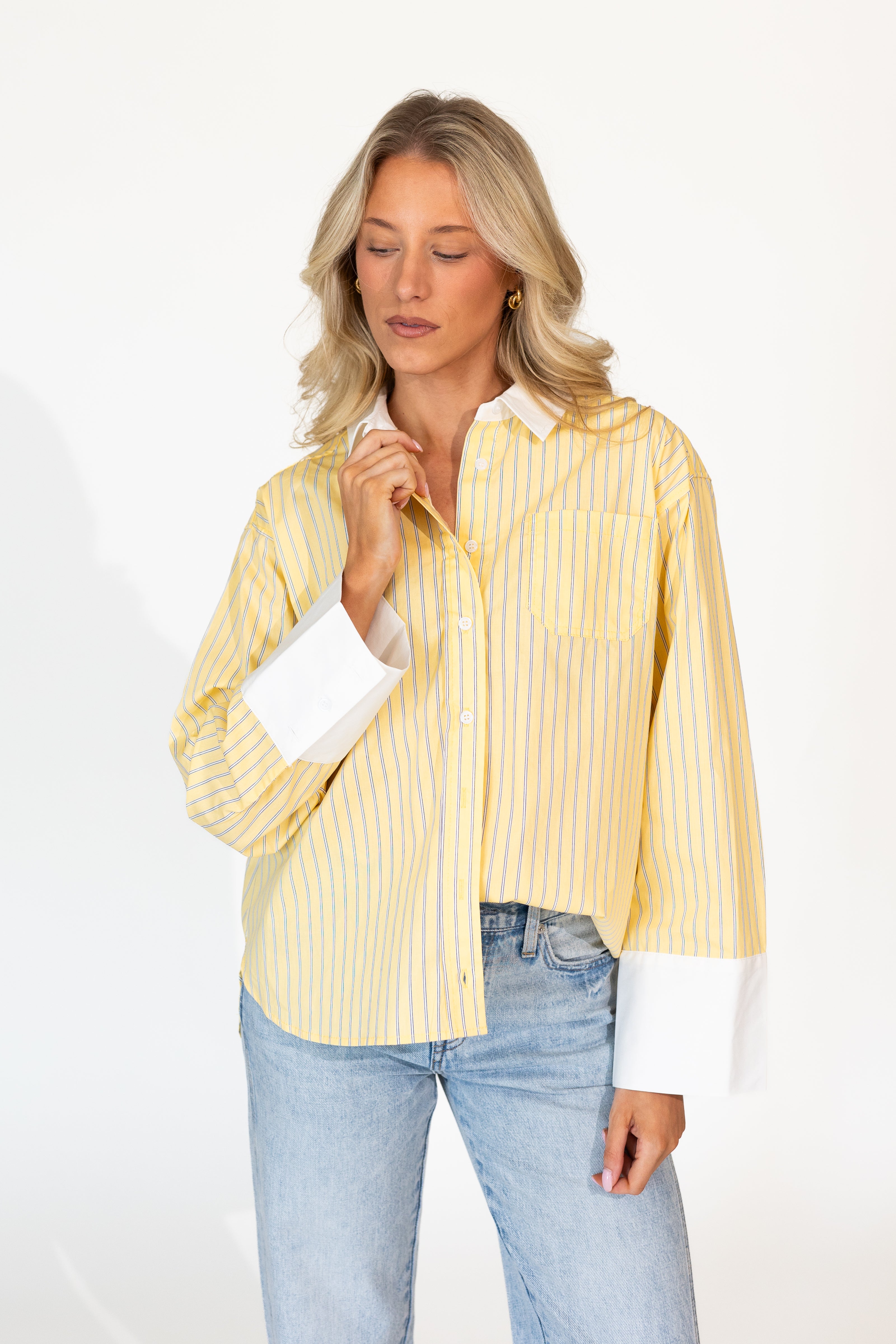 Buttercup Button Down