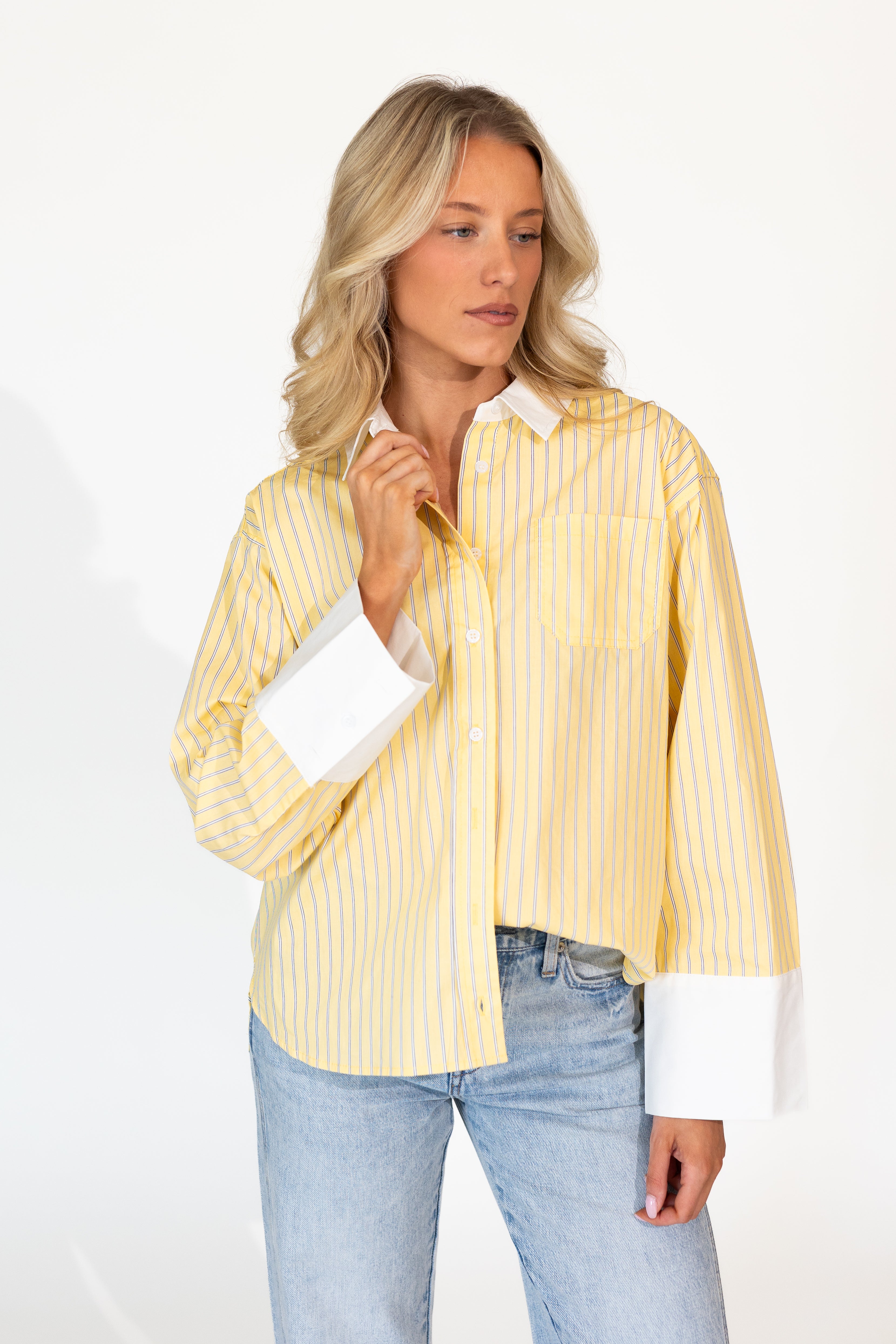 Buttercup Button Down