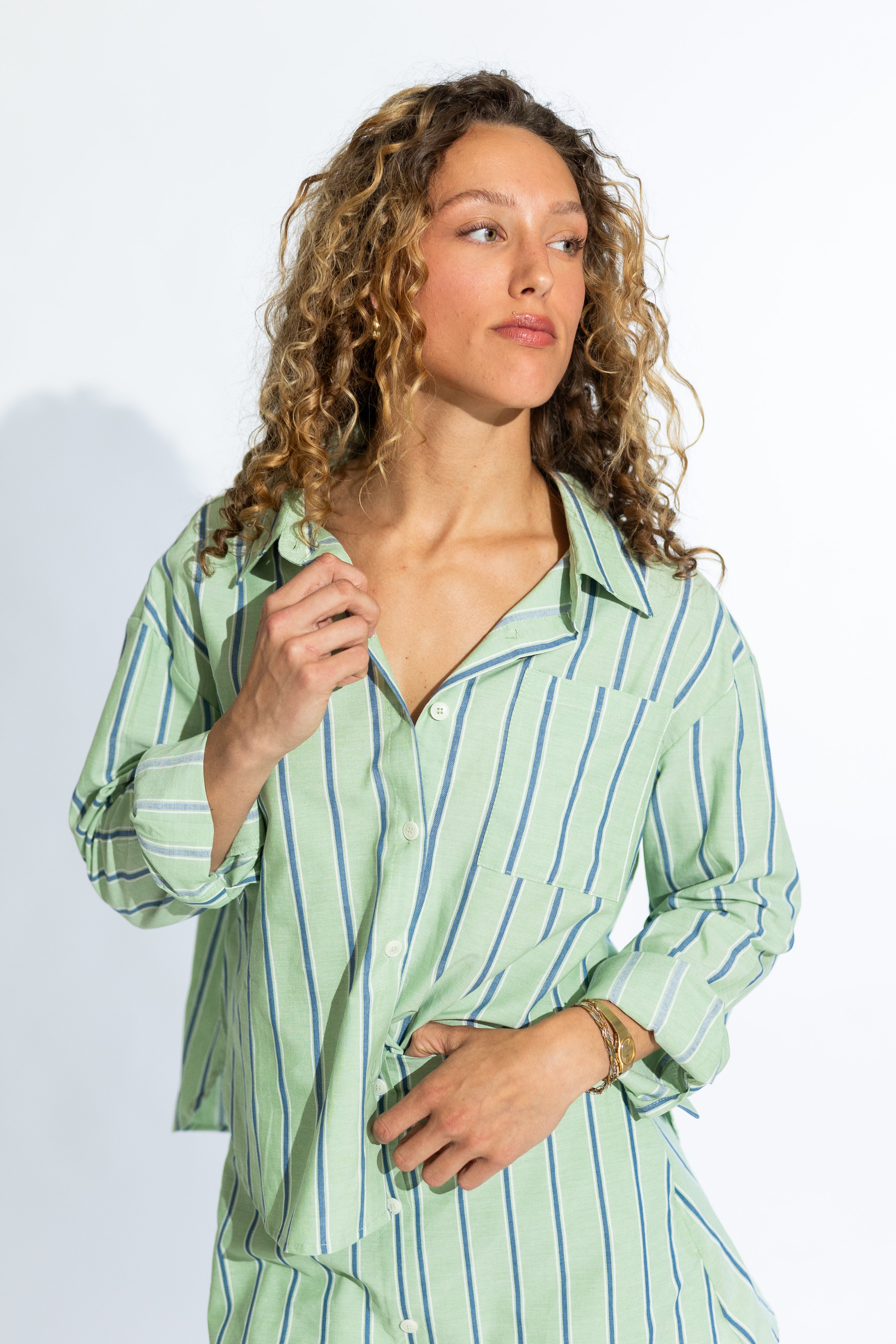 Calliope Button Down Set