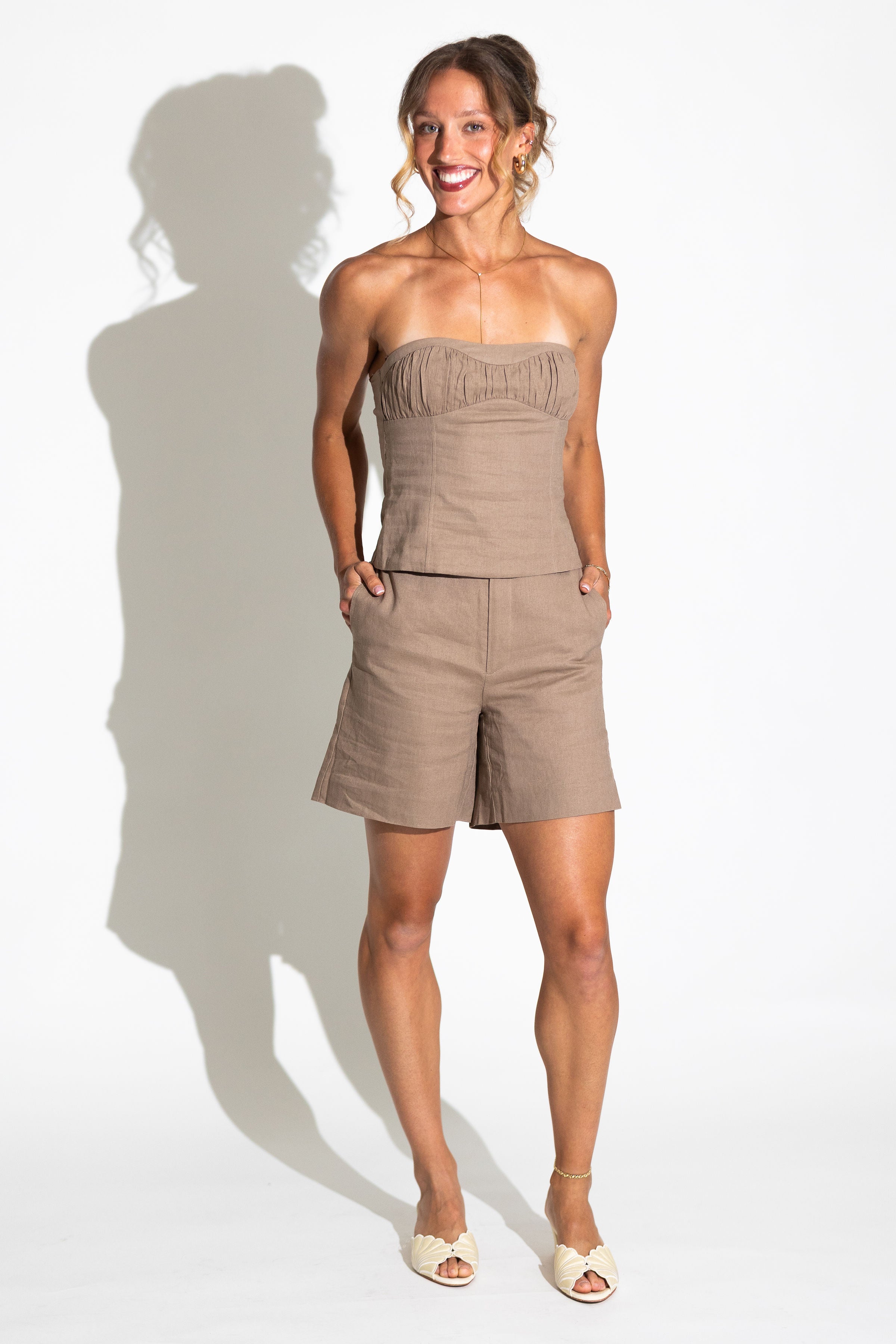 Mavi Long Shorts