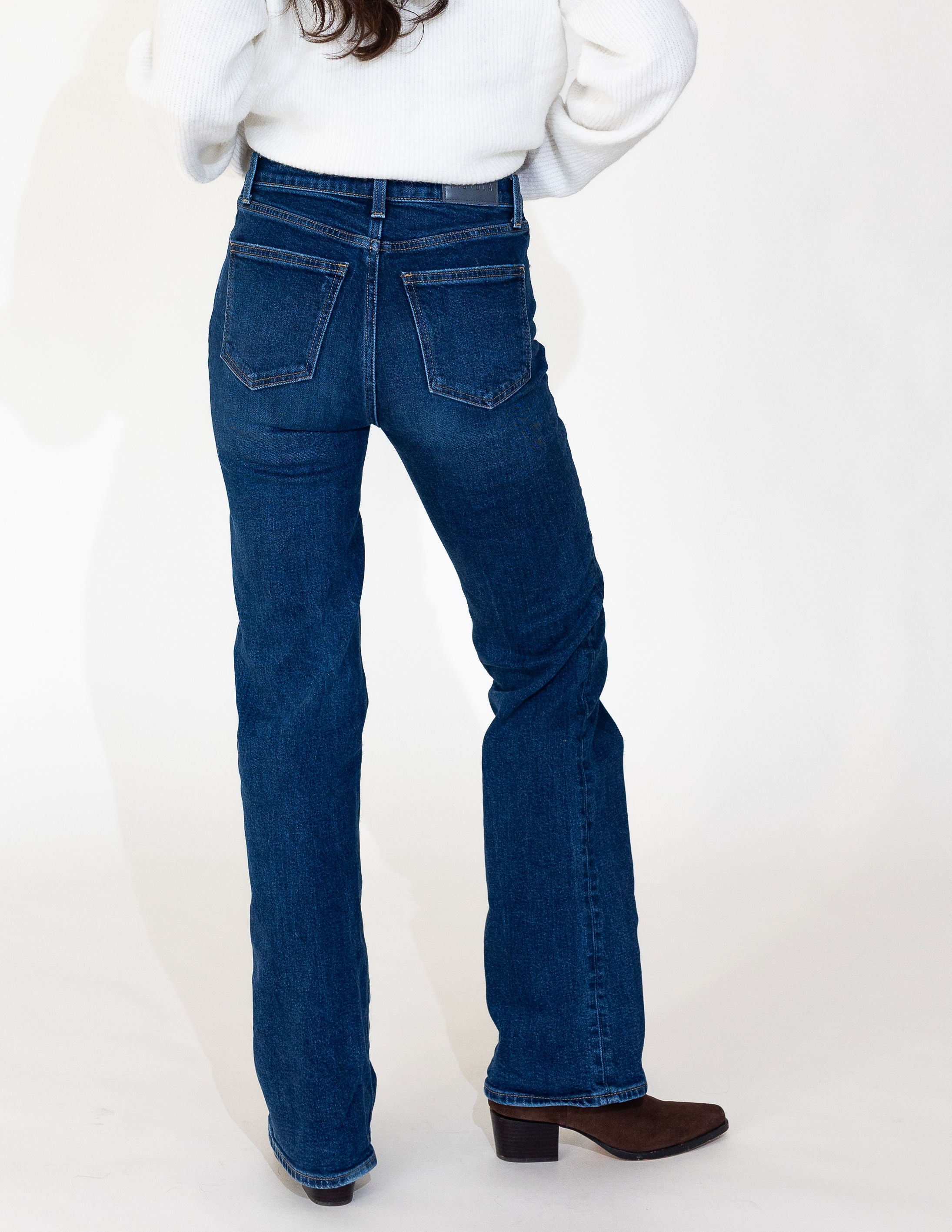 Evie High Rise Slim Boot Cut Jean