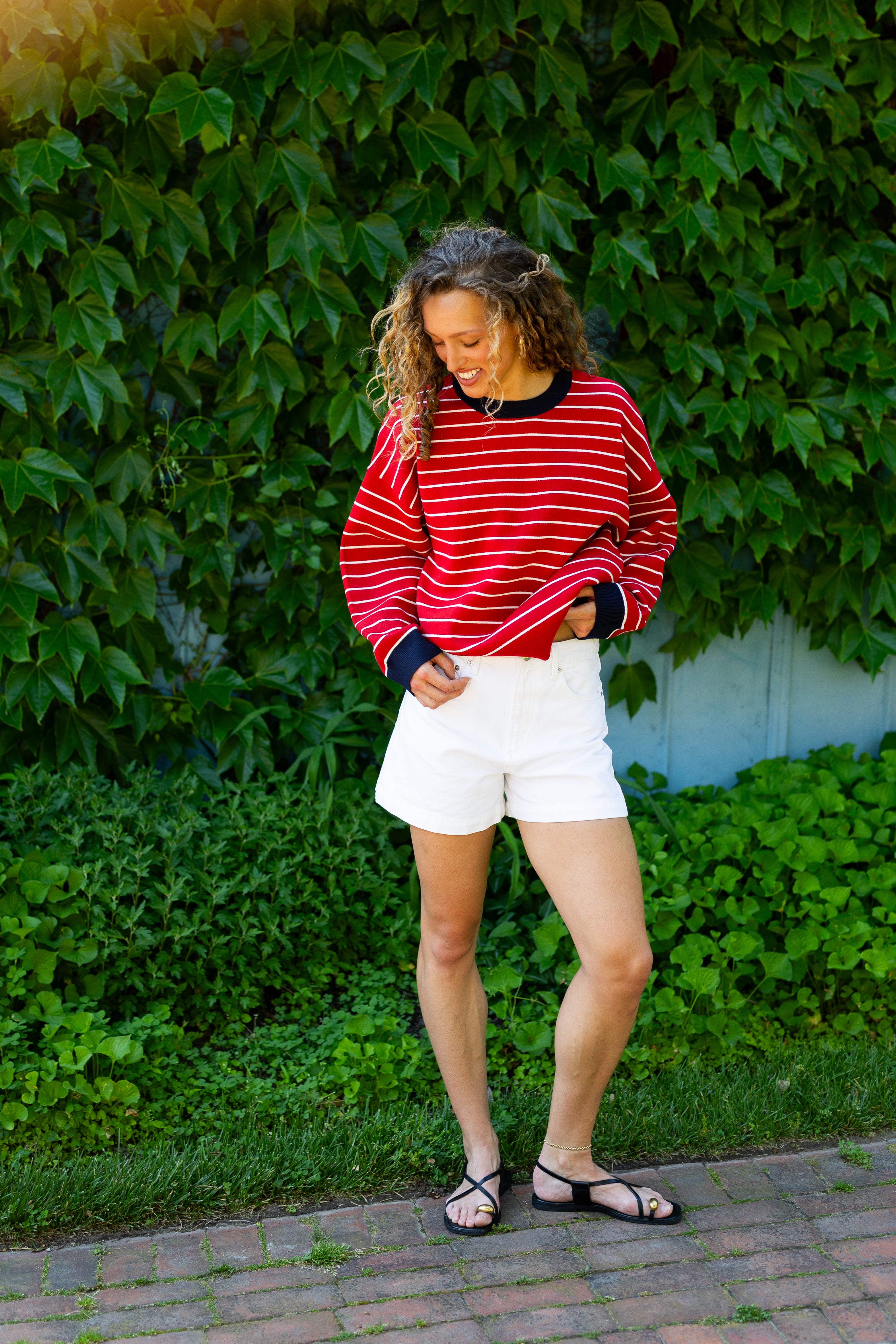 Marley Striped Crew