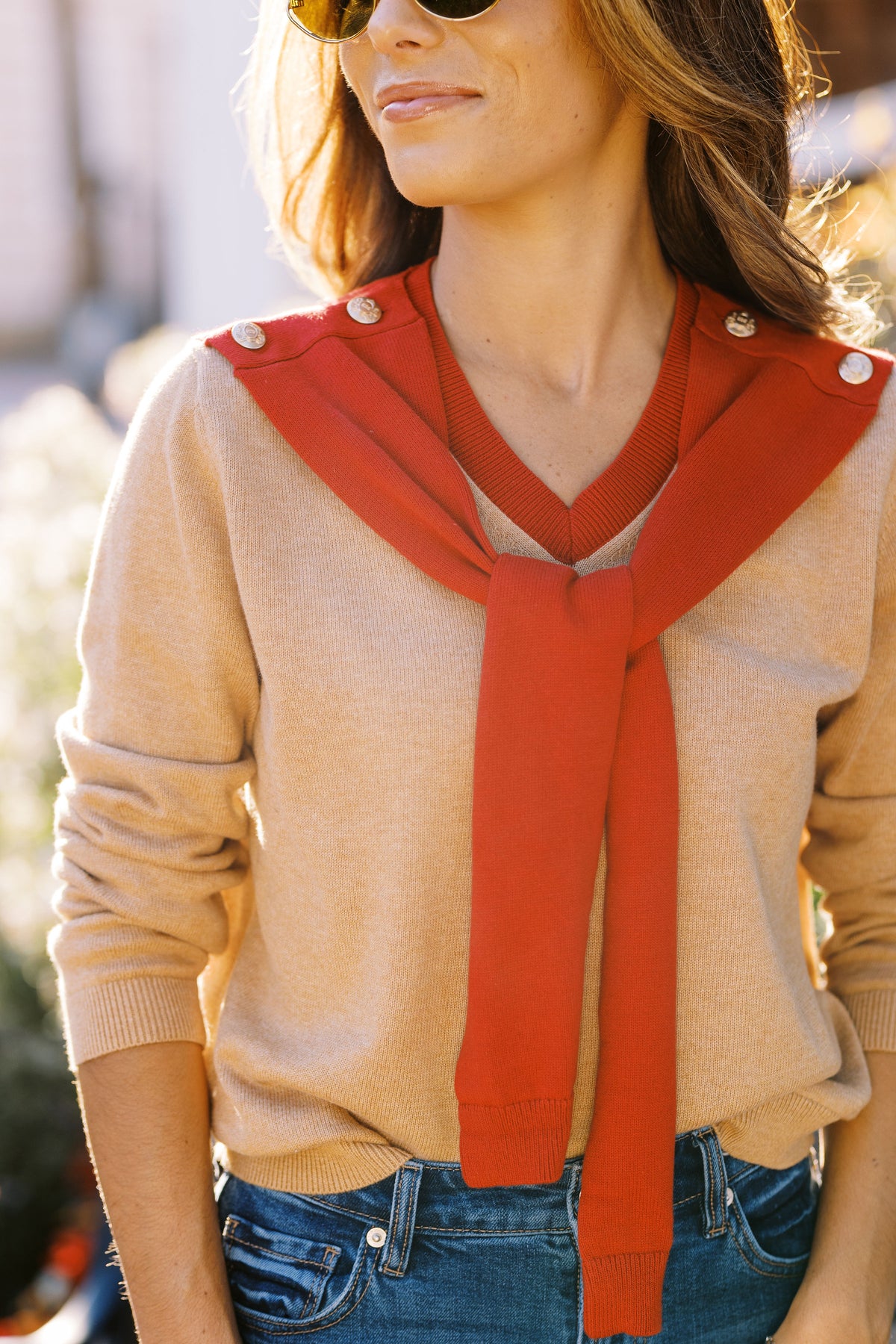 Ralph Shawl V-neck Pullover