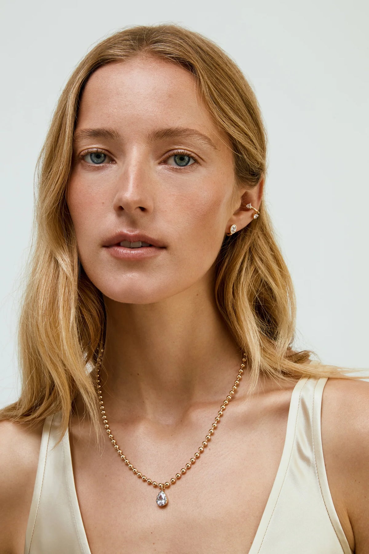 Cleo Pear Necklace