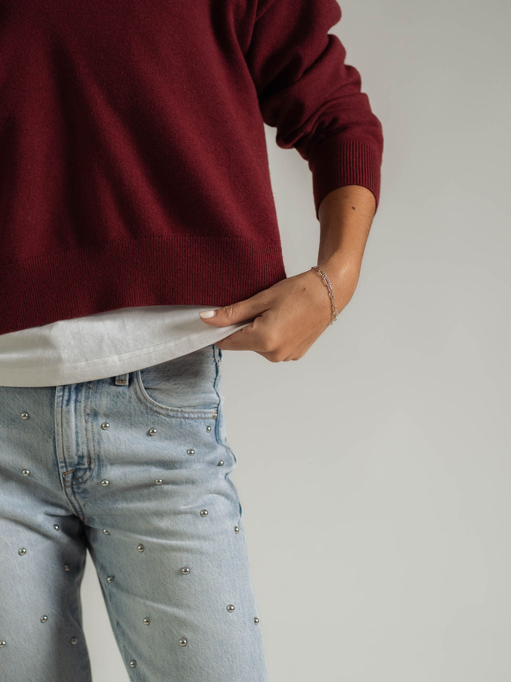 Sloane Knit Collared Pullover