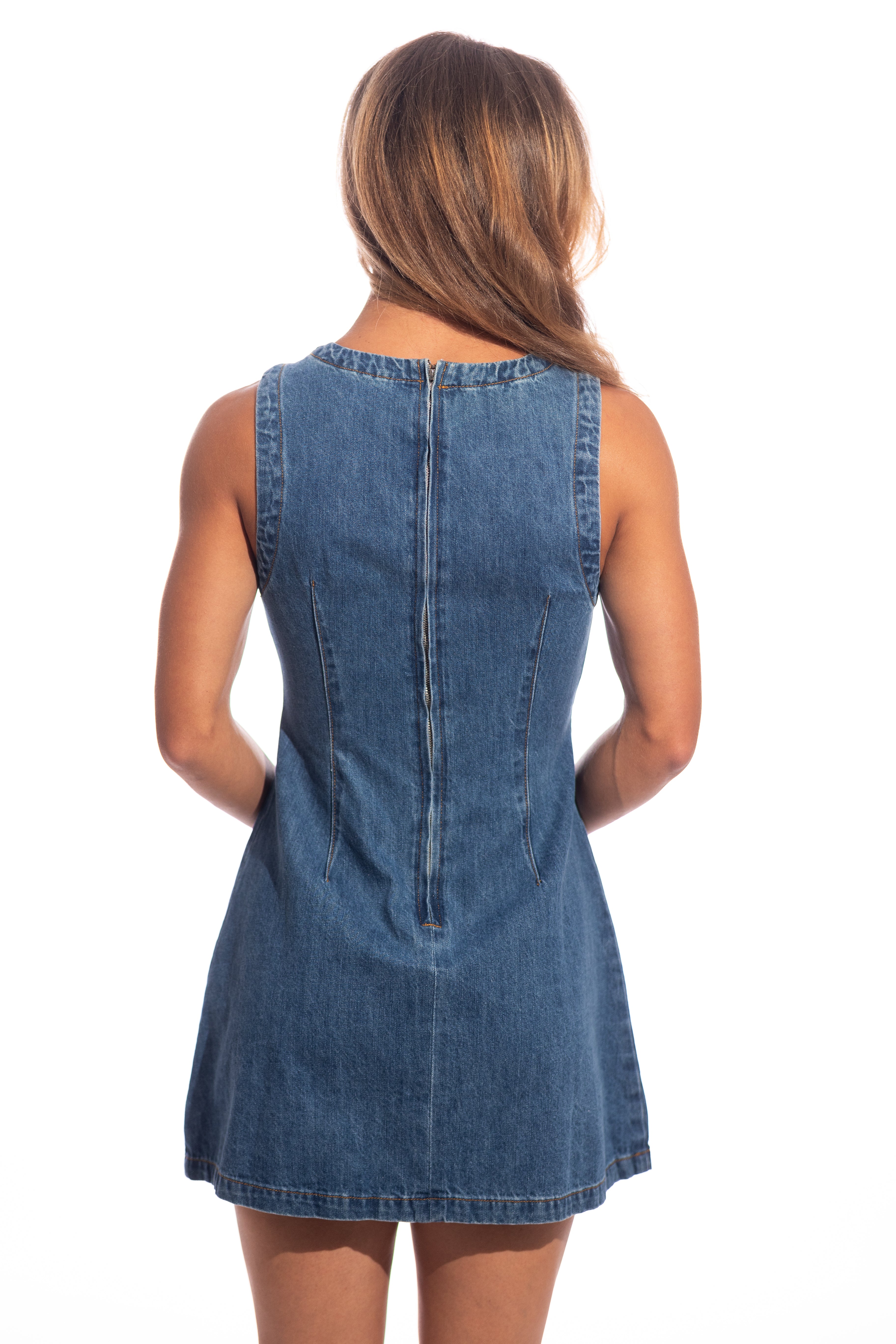Damson Denim Dress