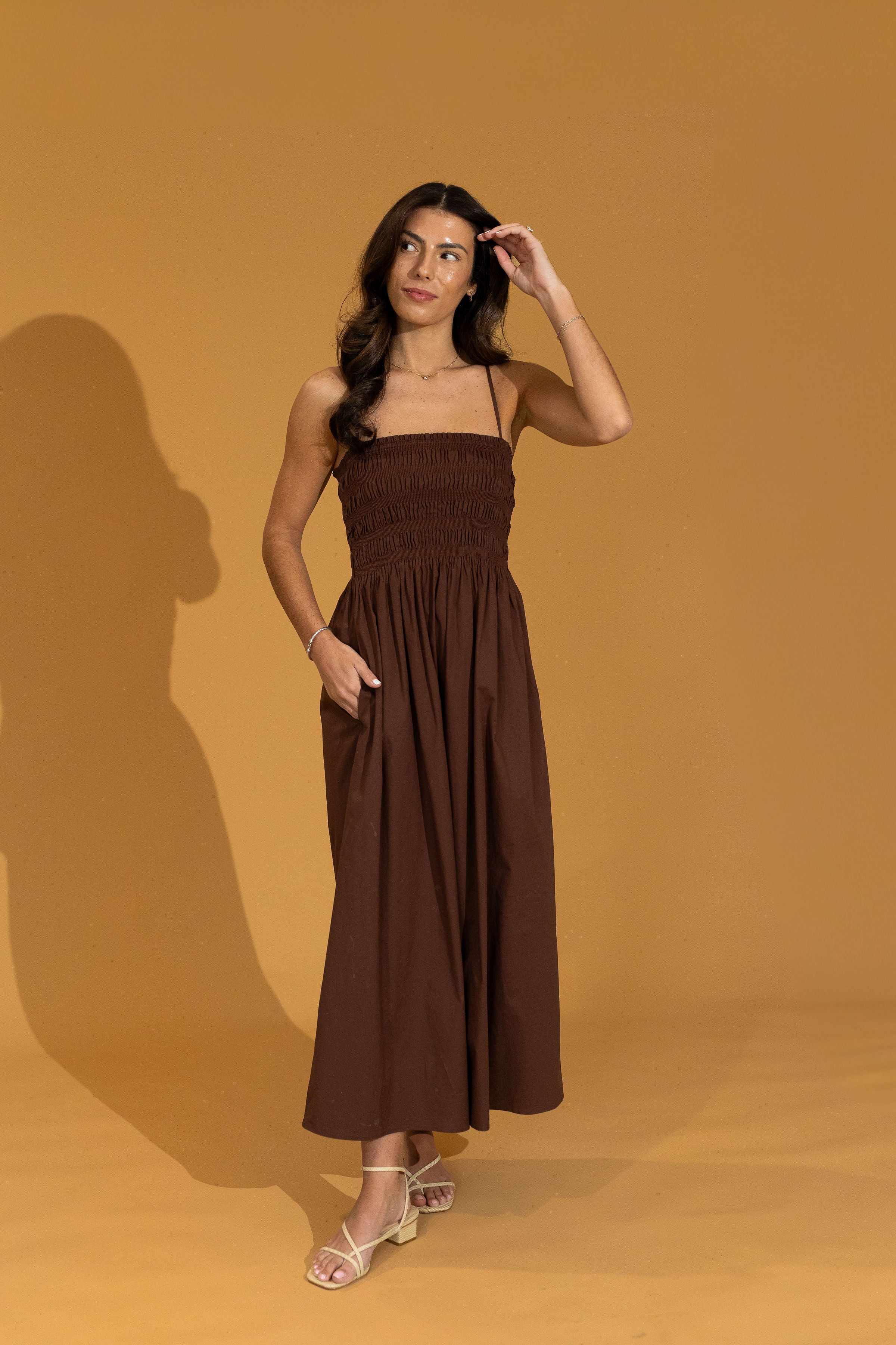 Bianca Chocolate Maxi Dress