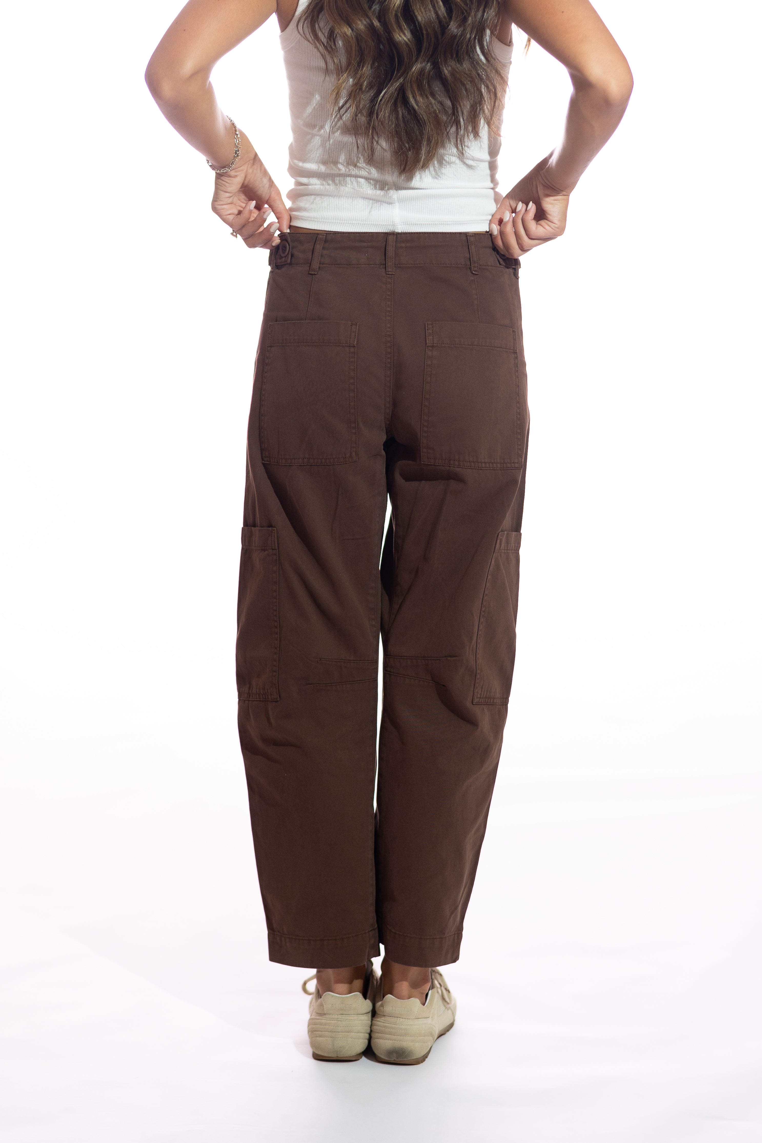 Sabrina Curved Utility Pants