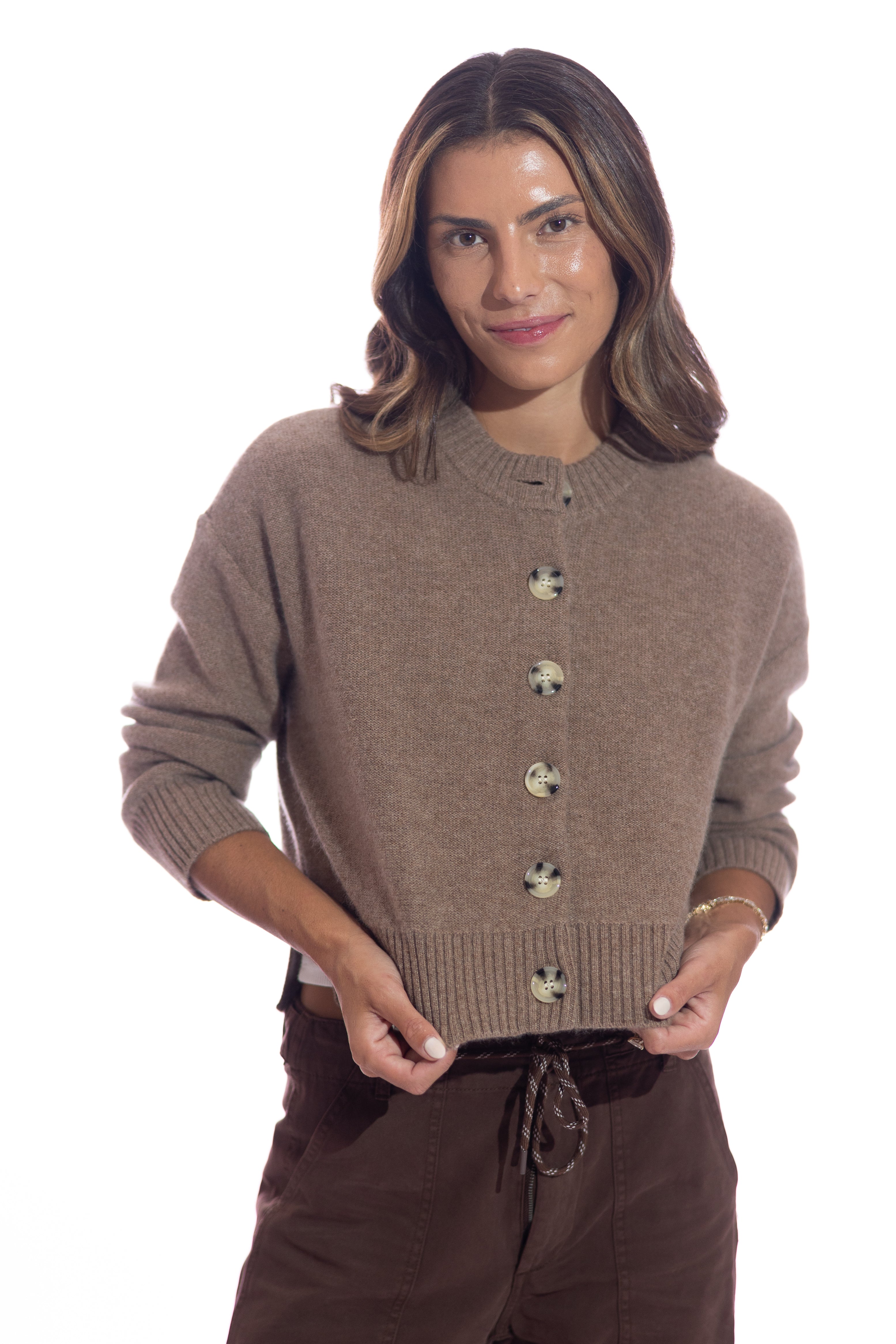 Nina 100% Cashmere Cardigan