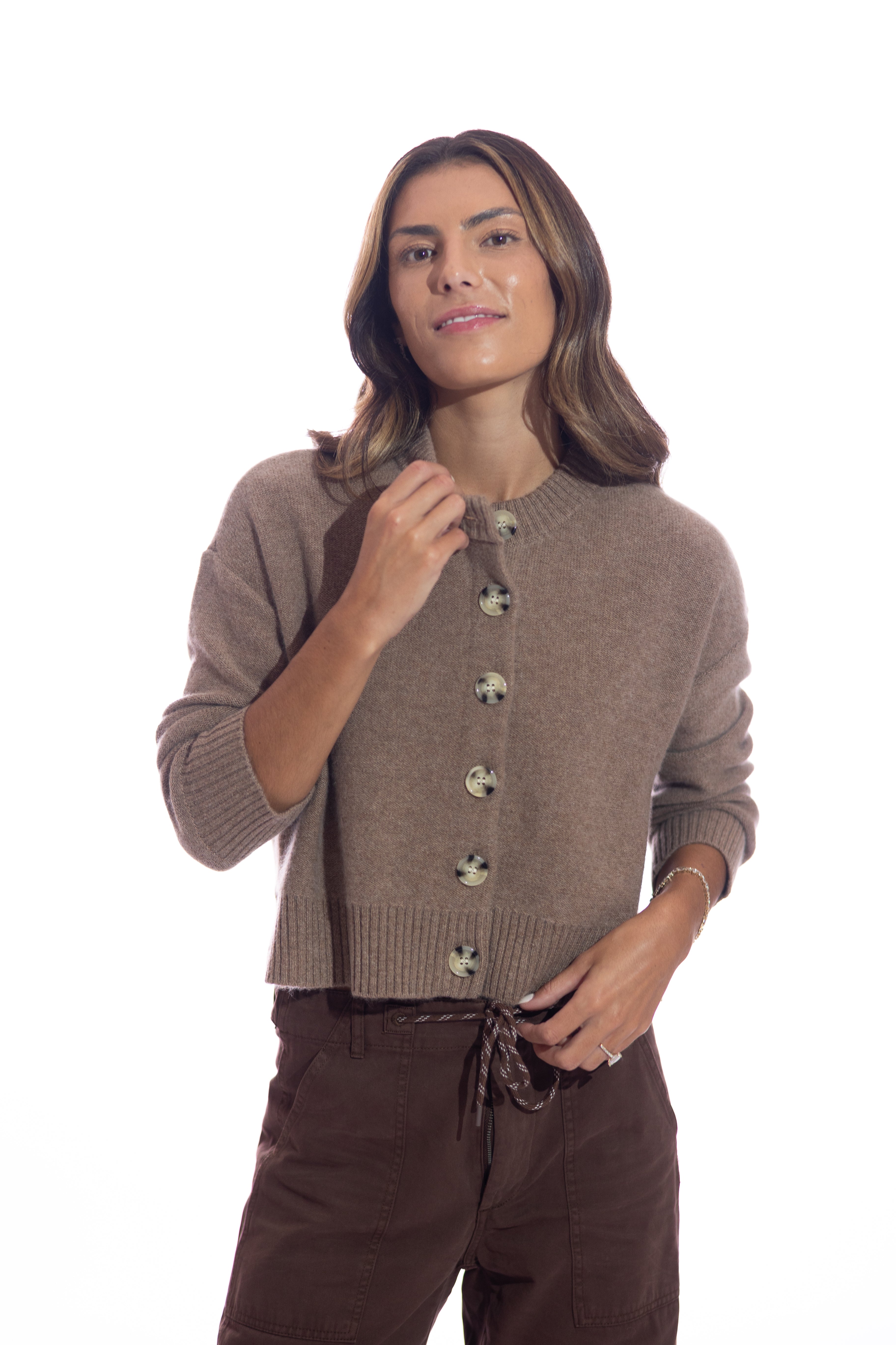 Nina 100% Cashmere Cardigan