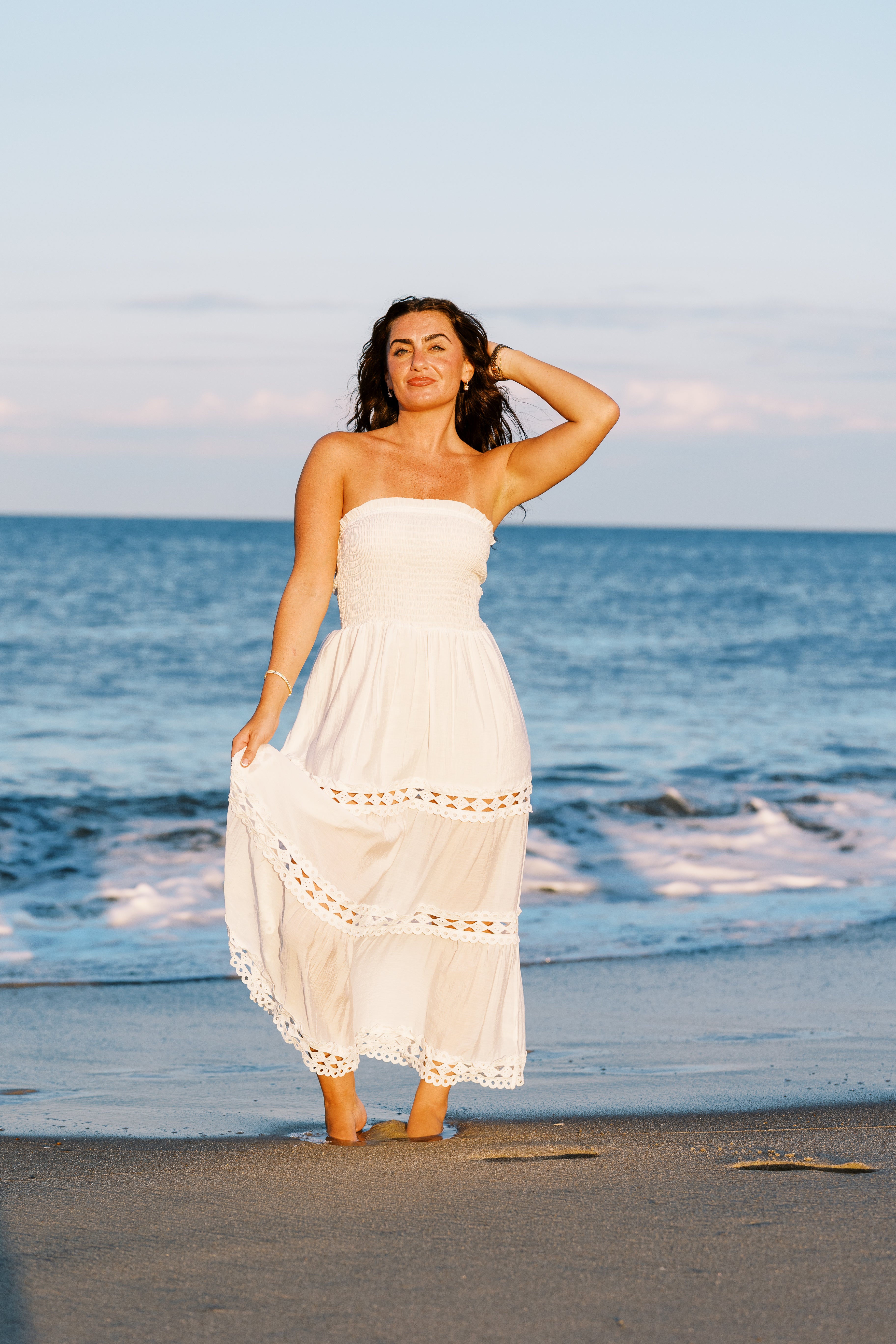 Emerson Eyelet Midi Dress