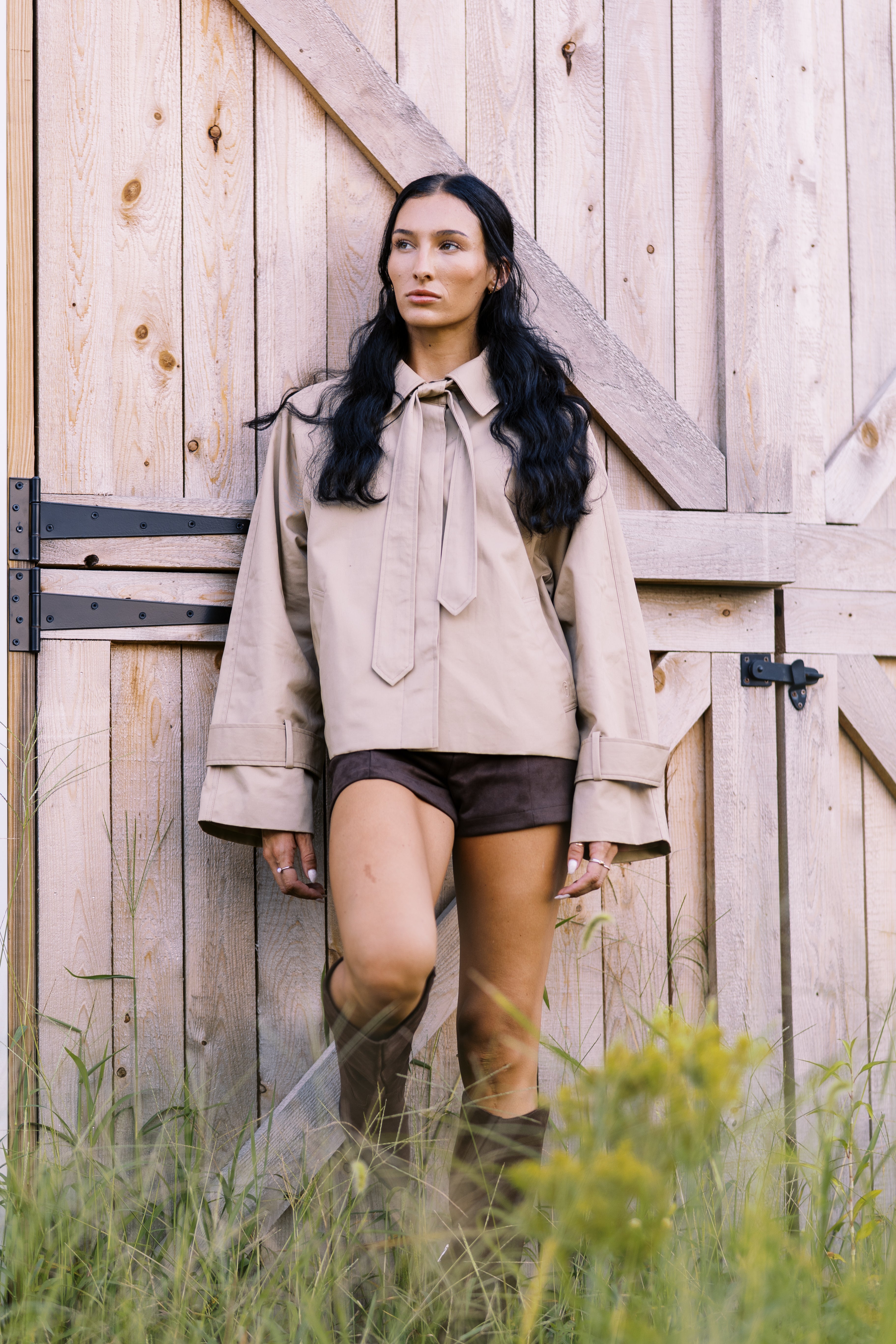 Jaxon Short Trench Coat
