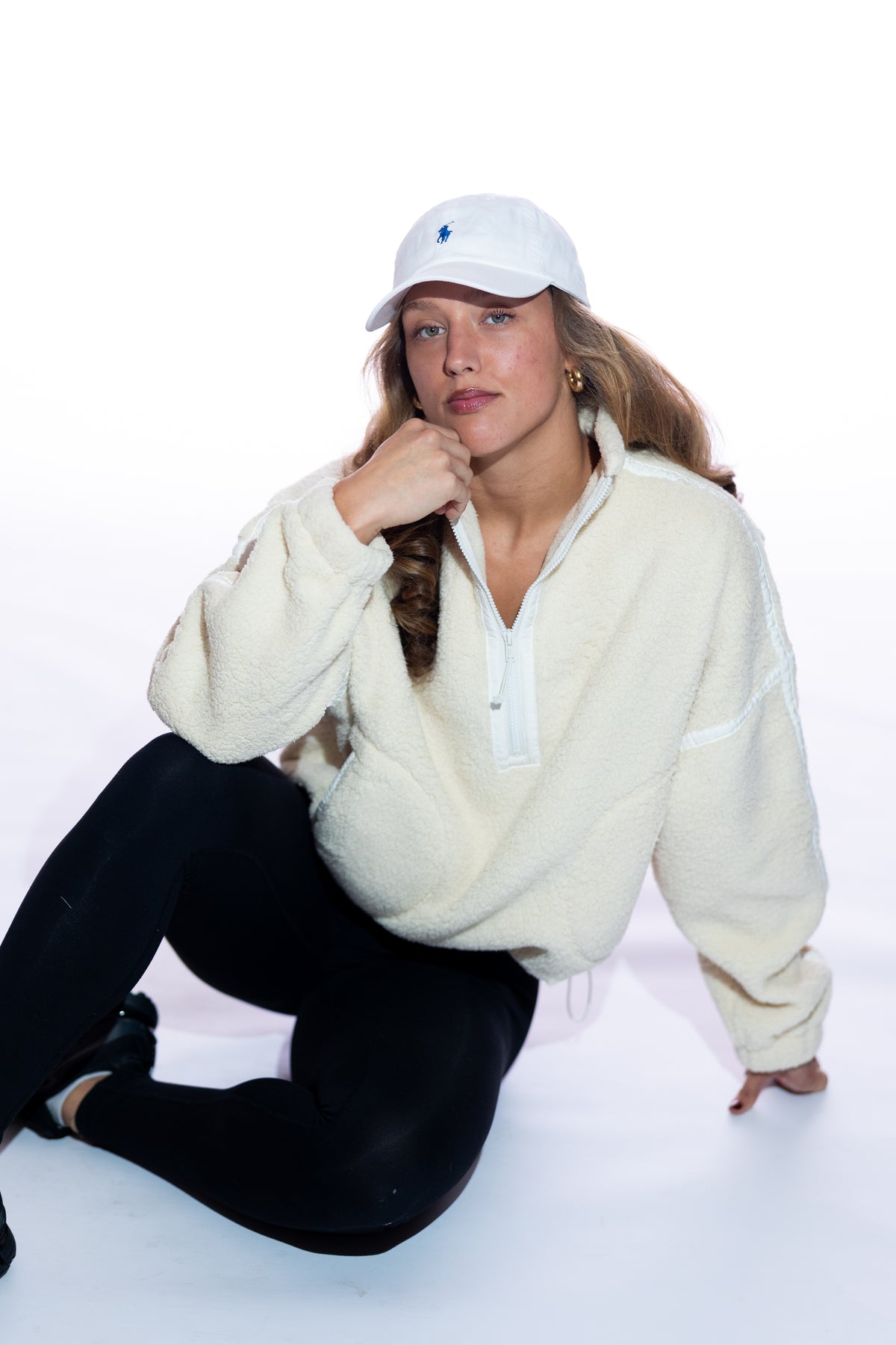 Dylan Half Zip Sherpa