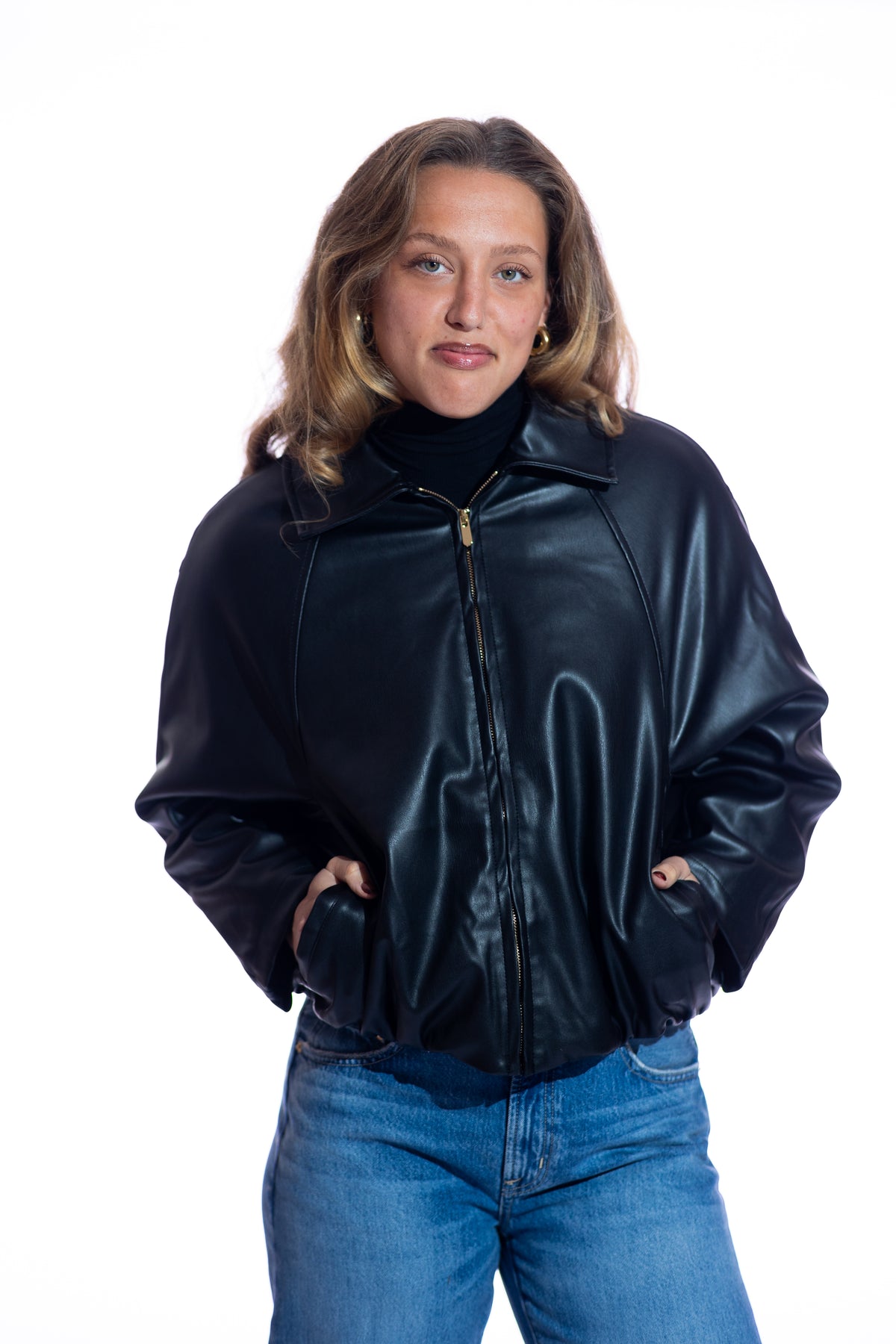Clayton Bubble Hem Bomber