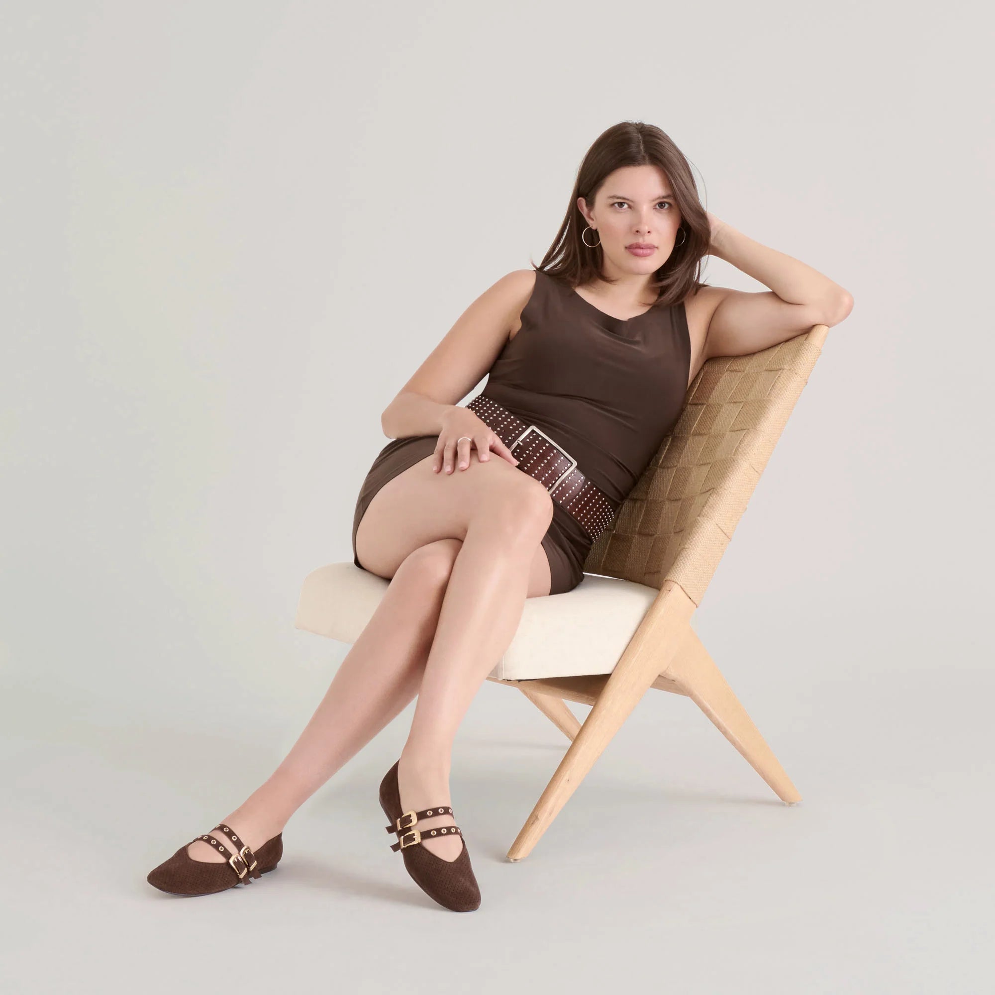 Baylee Grommet Ballet Flats