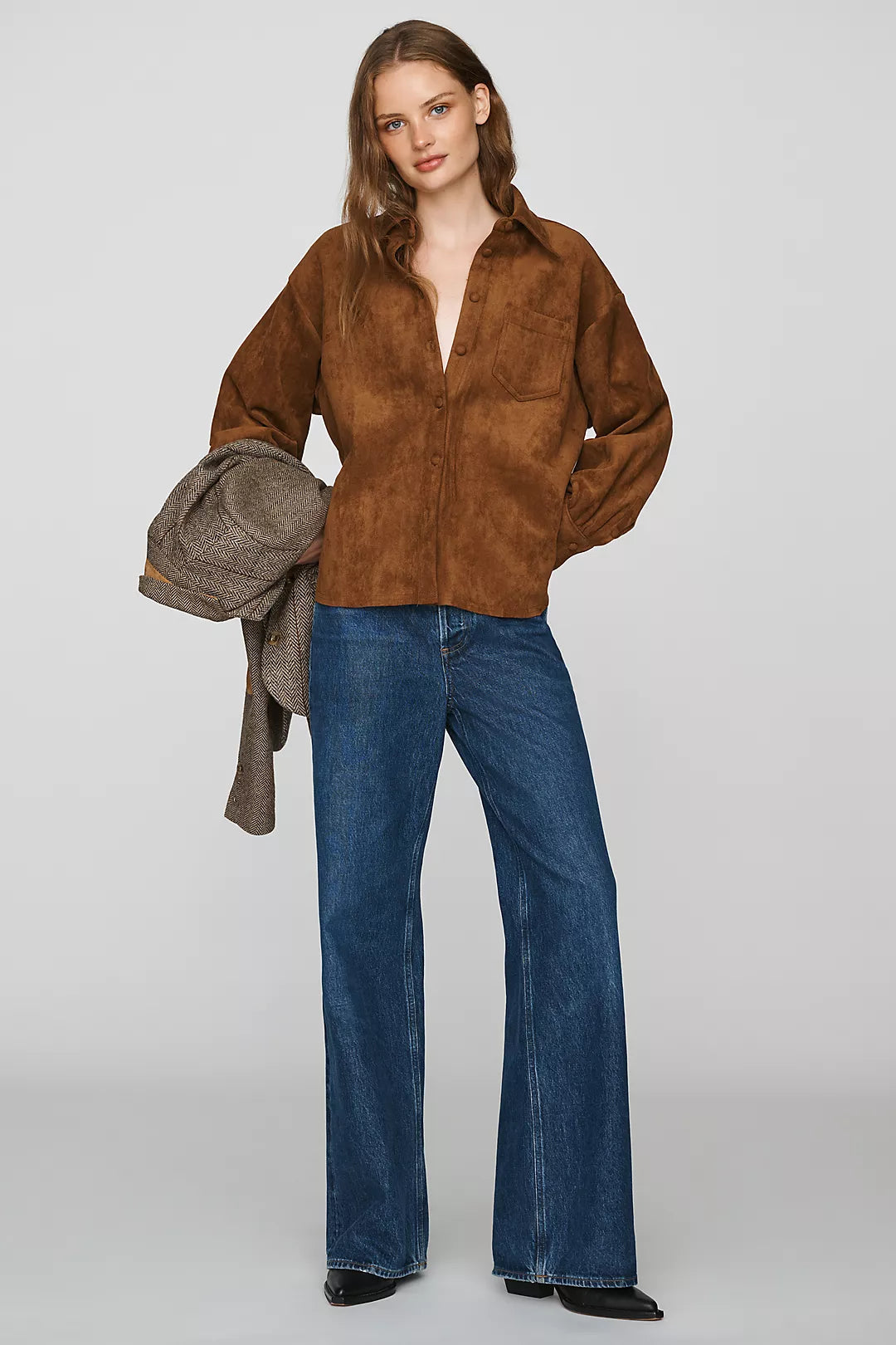Yumi Suede Shacket