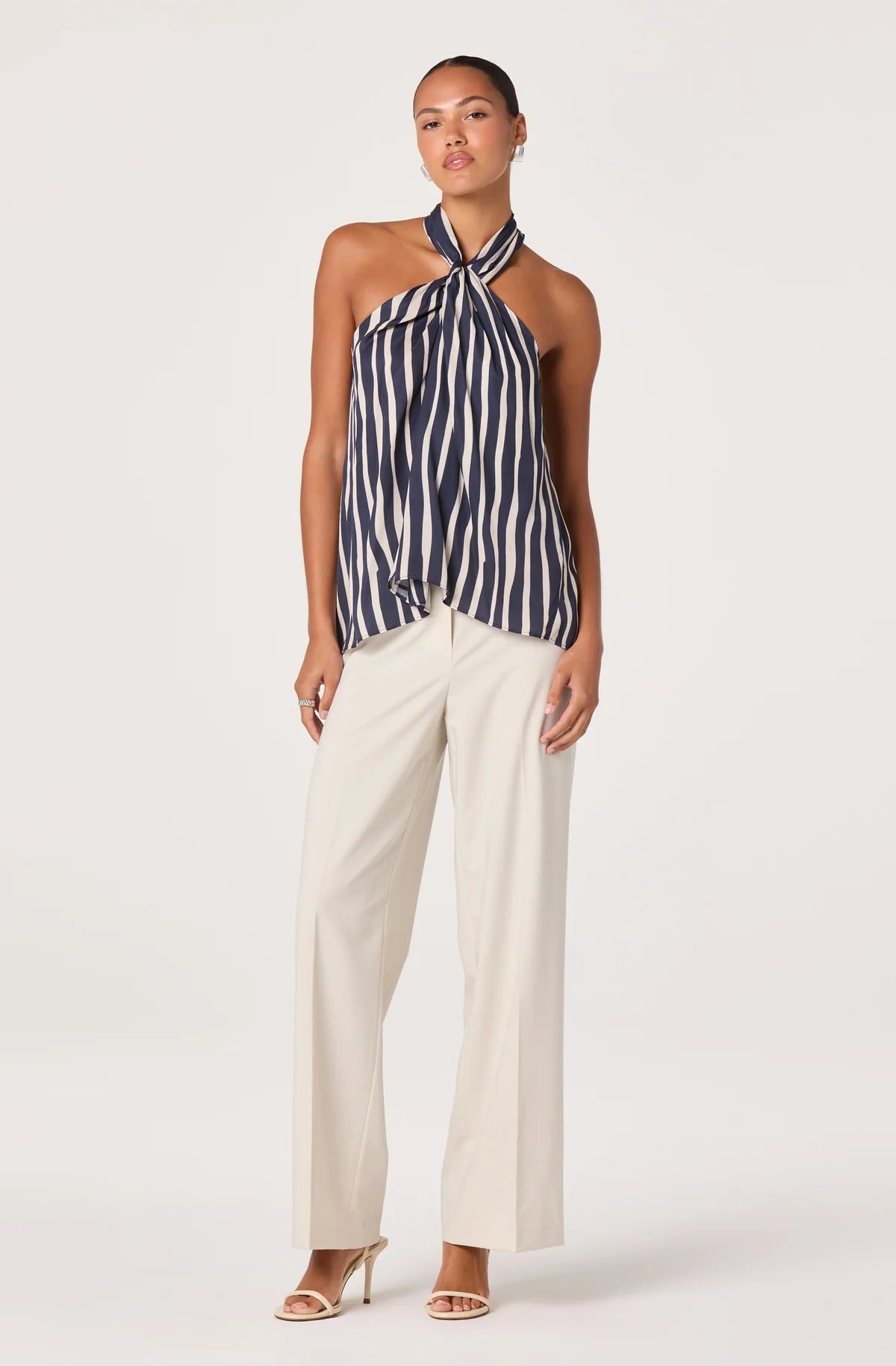 Cira Twist Front Halter Top