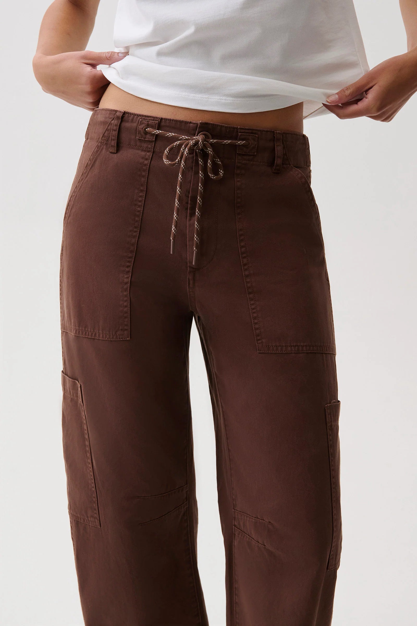 Sabrina Curved Utility Pants