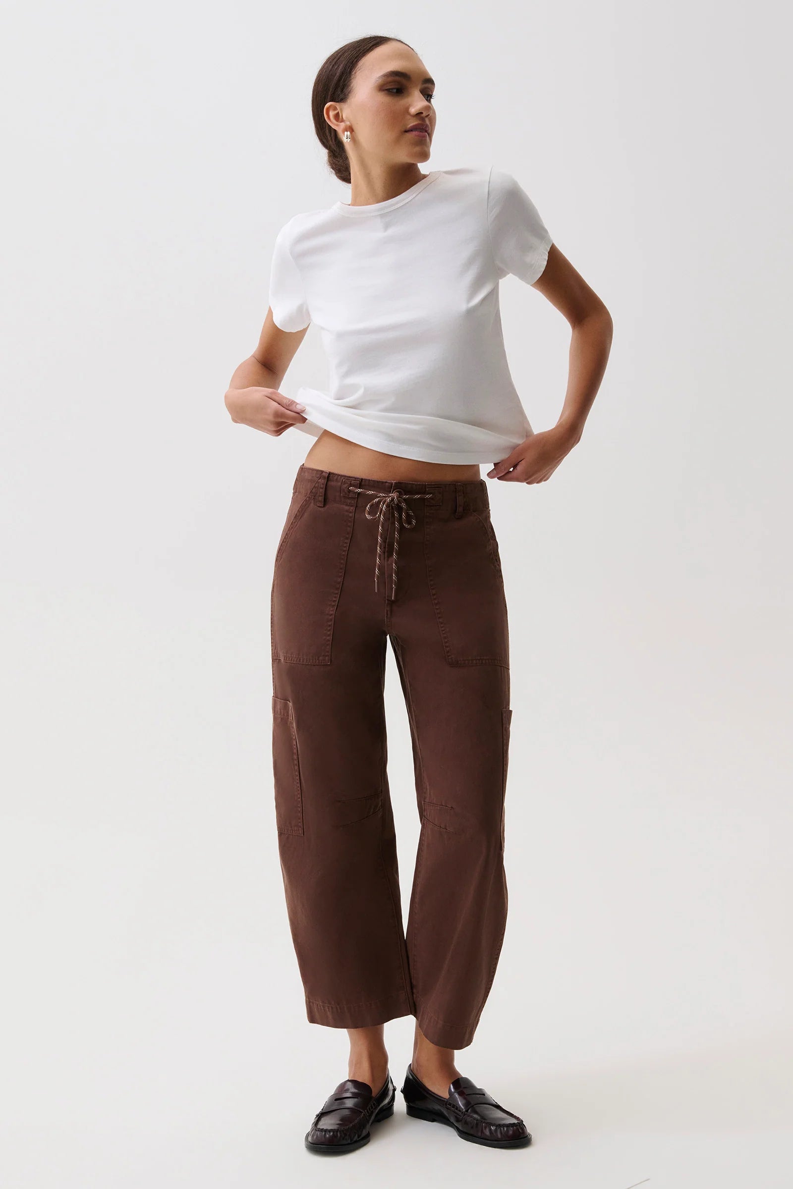 Sabrina Curved Utility Pants