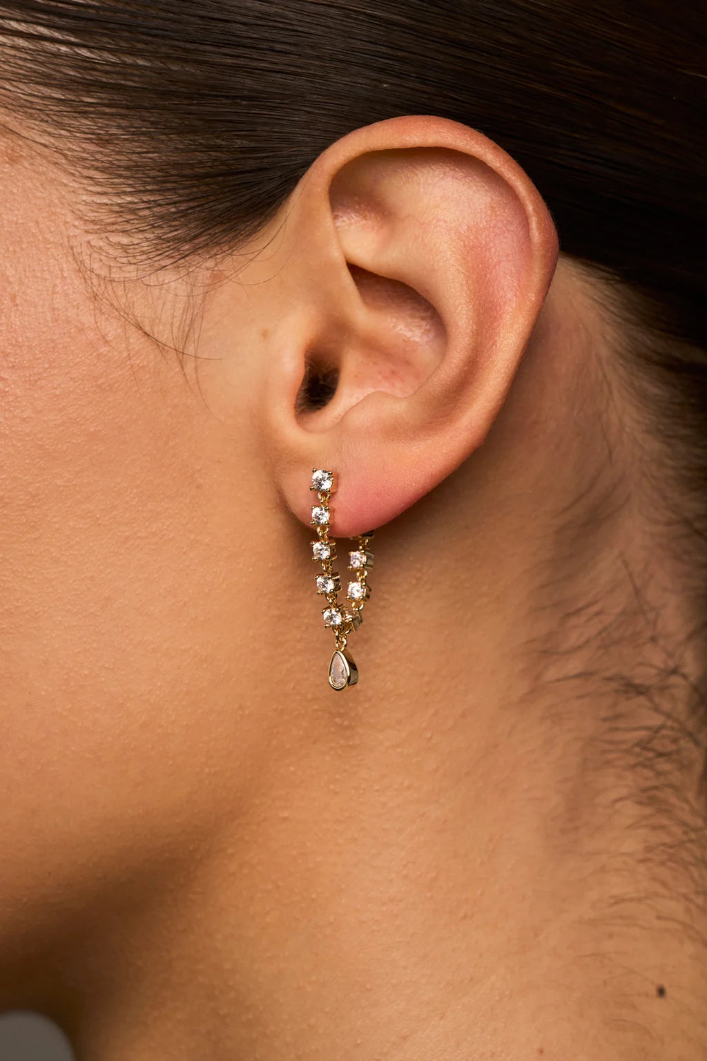 Stephanie Bezel Earrings