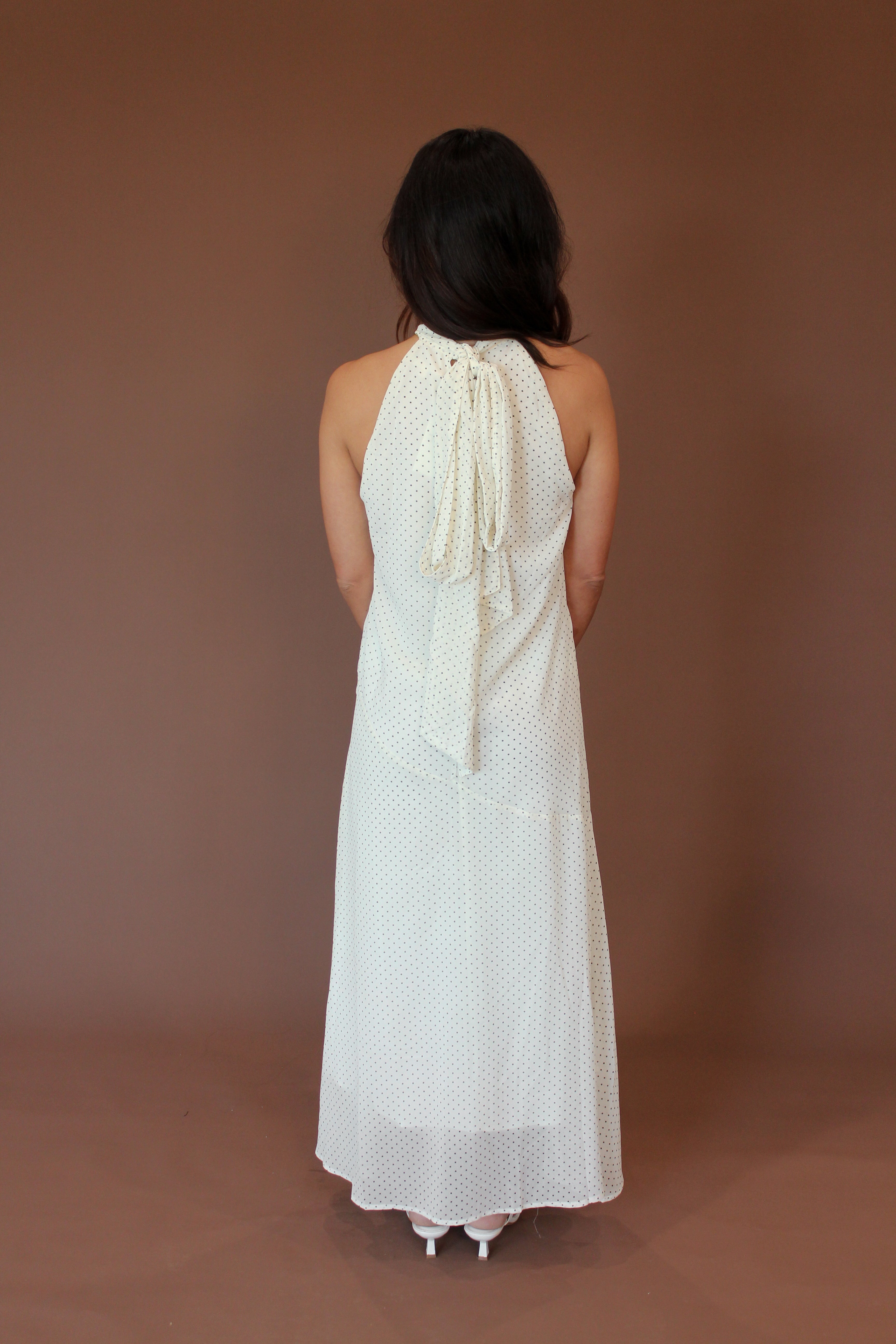 Juliette Polka Dot Maxi Dress