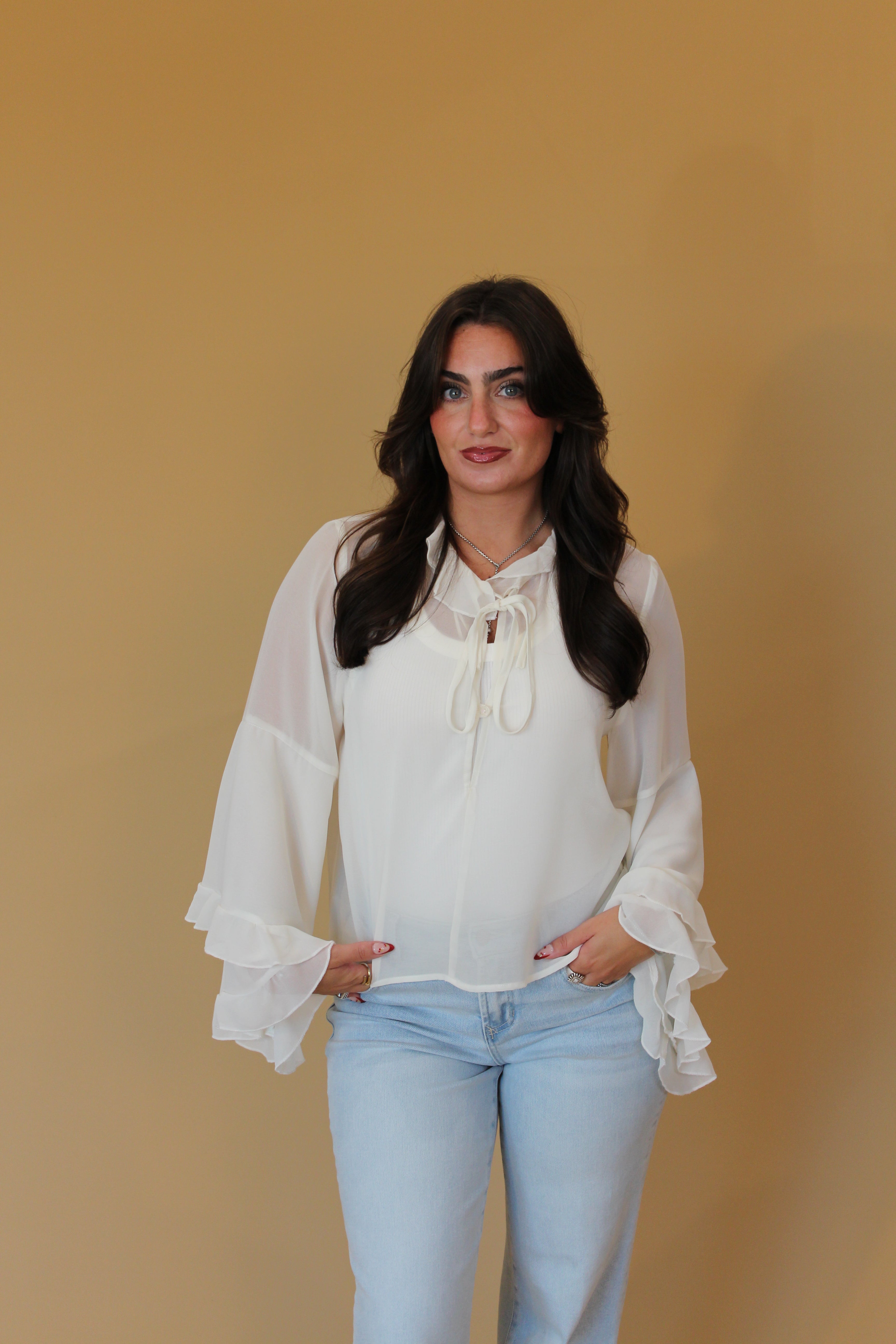 Bella Sheer Blouse