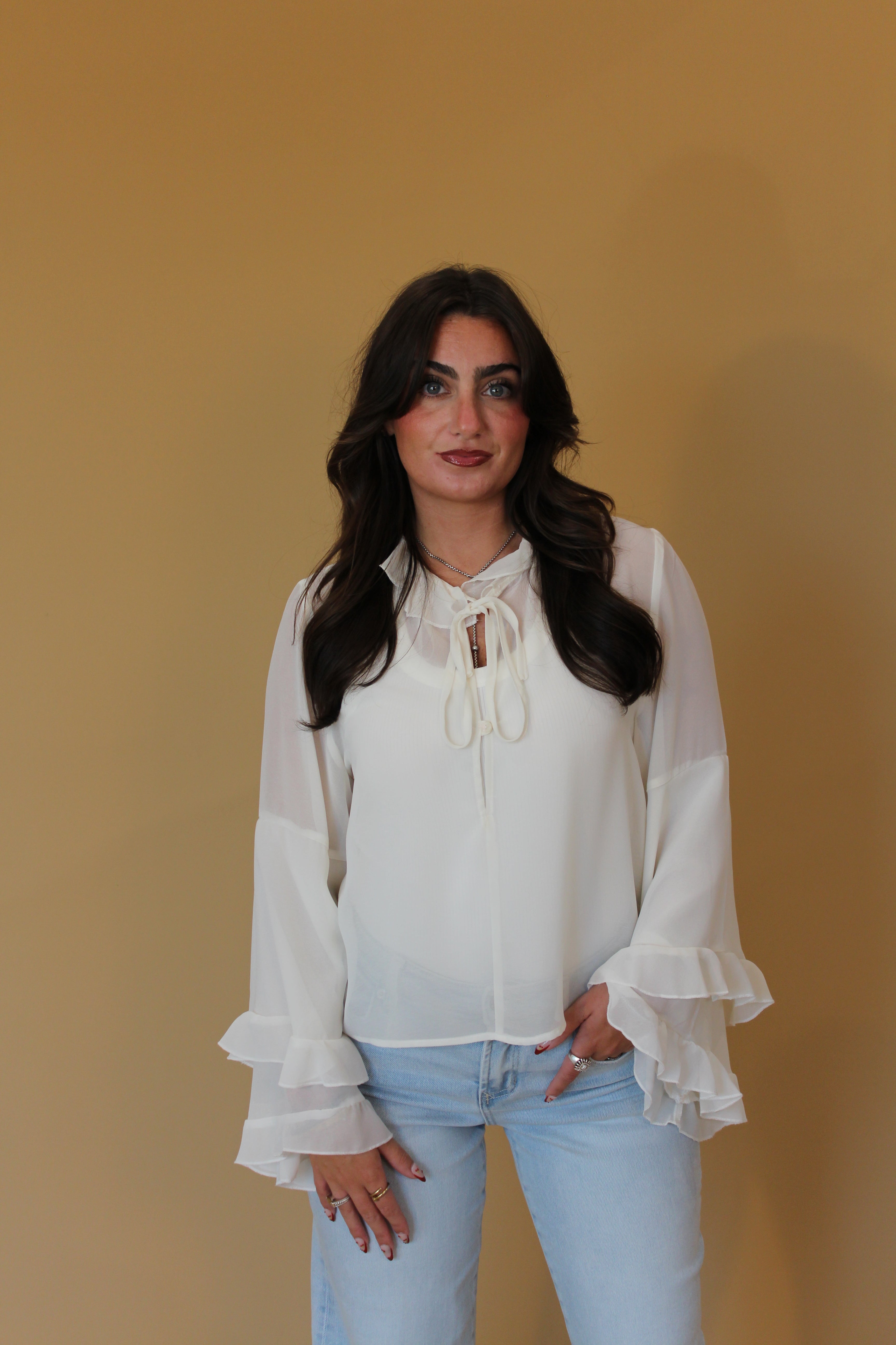 Bella Sheer Blouse