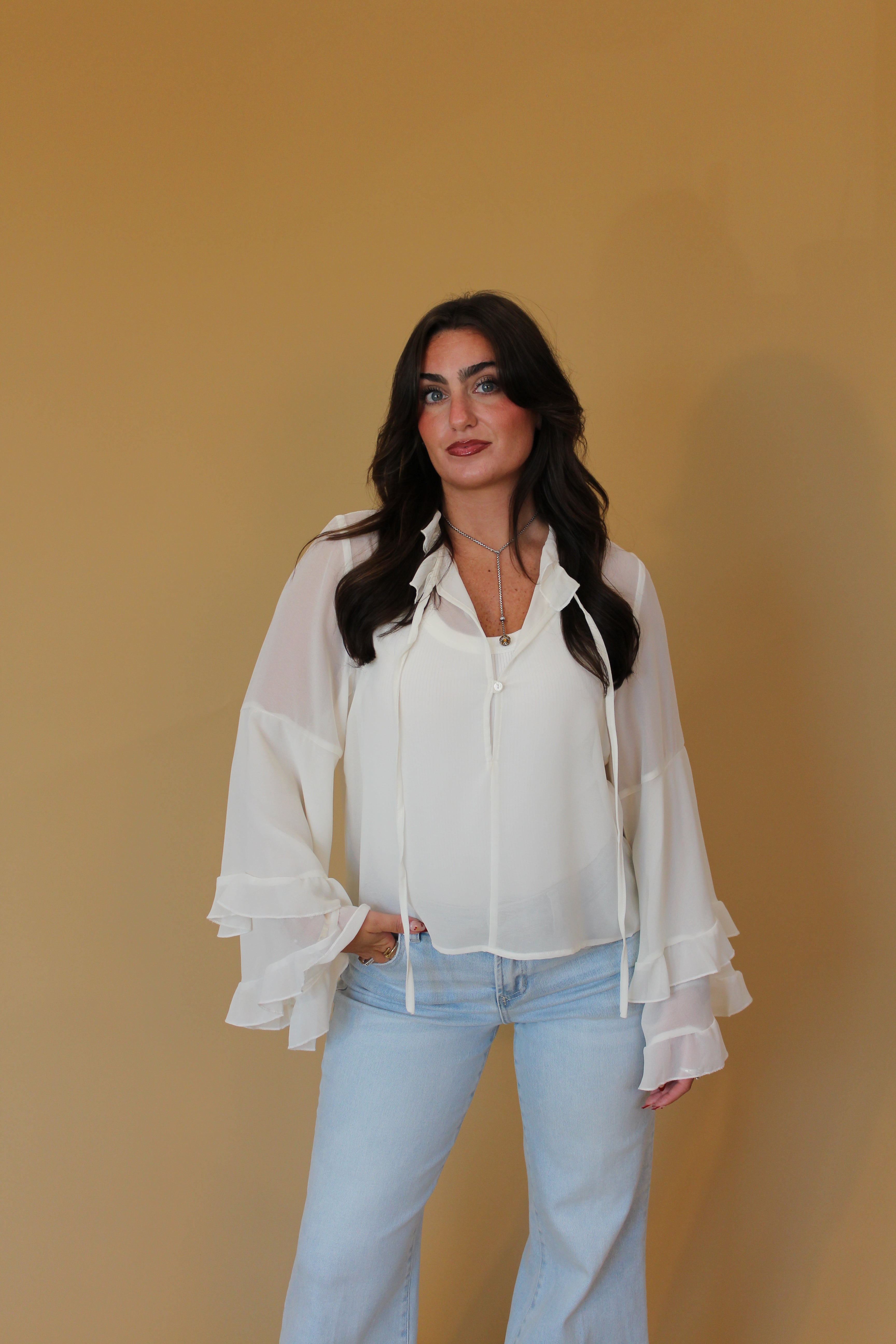Bella Sheer Blouse