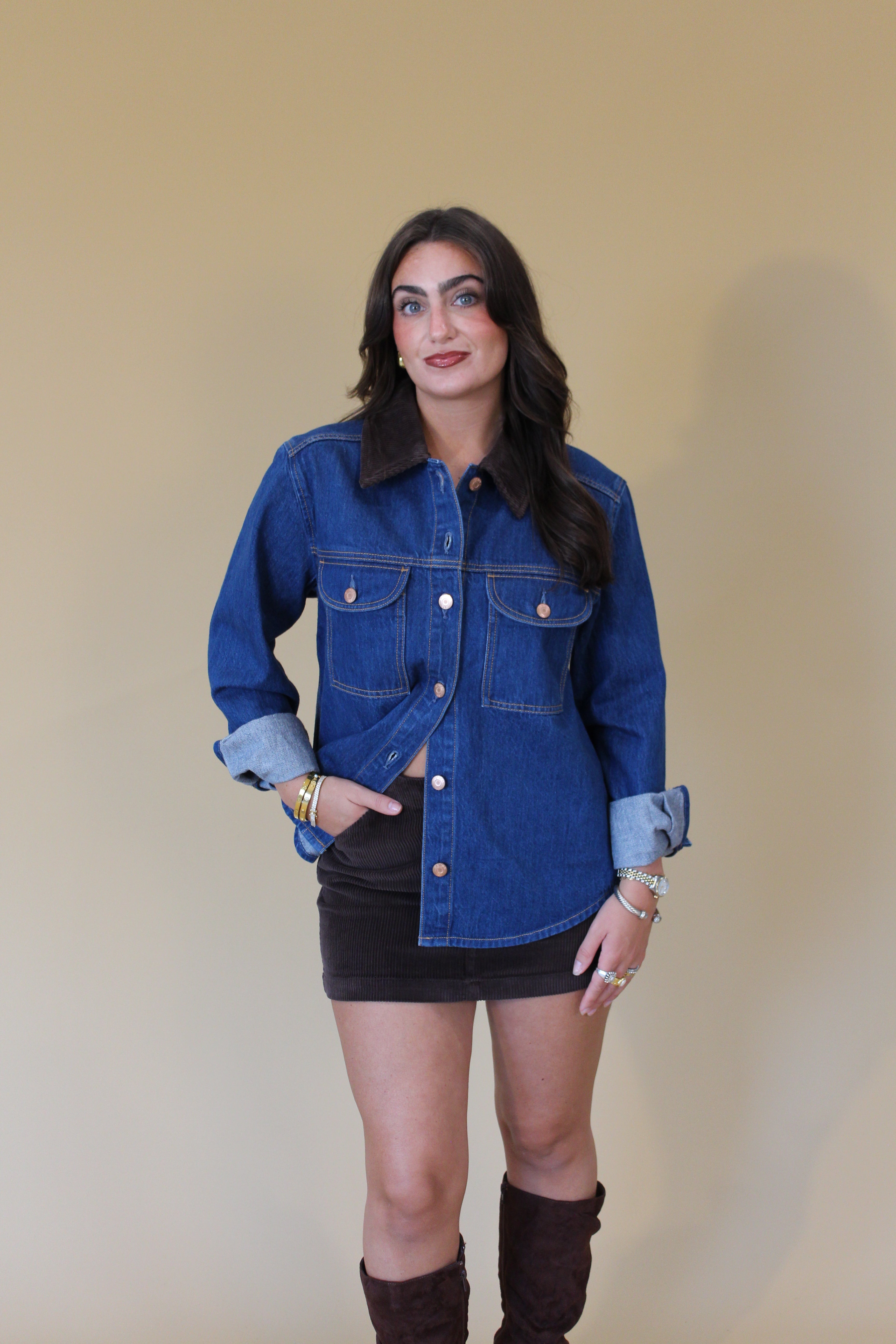 Devon Relaxed Shacket