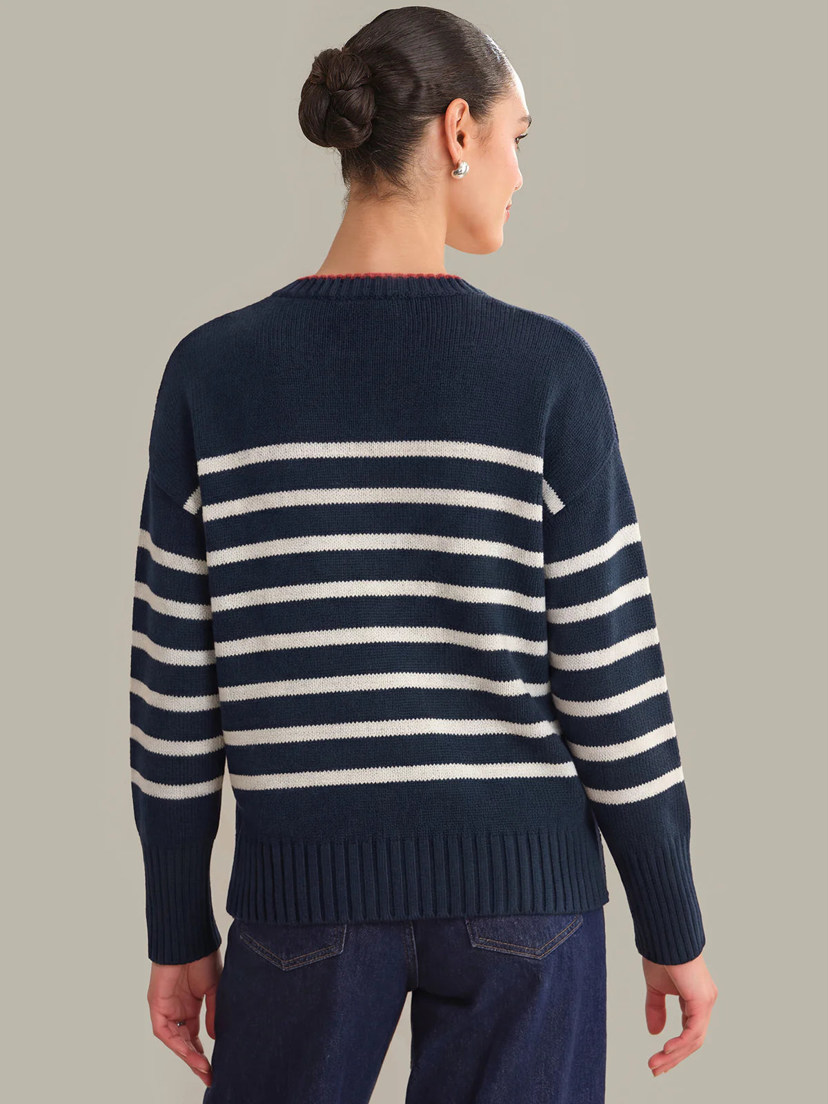 Miller Stripe Cotton Crew