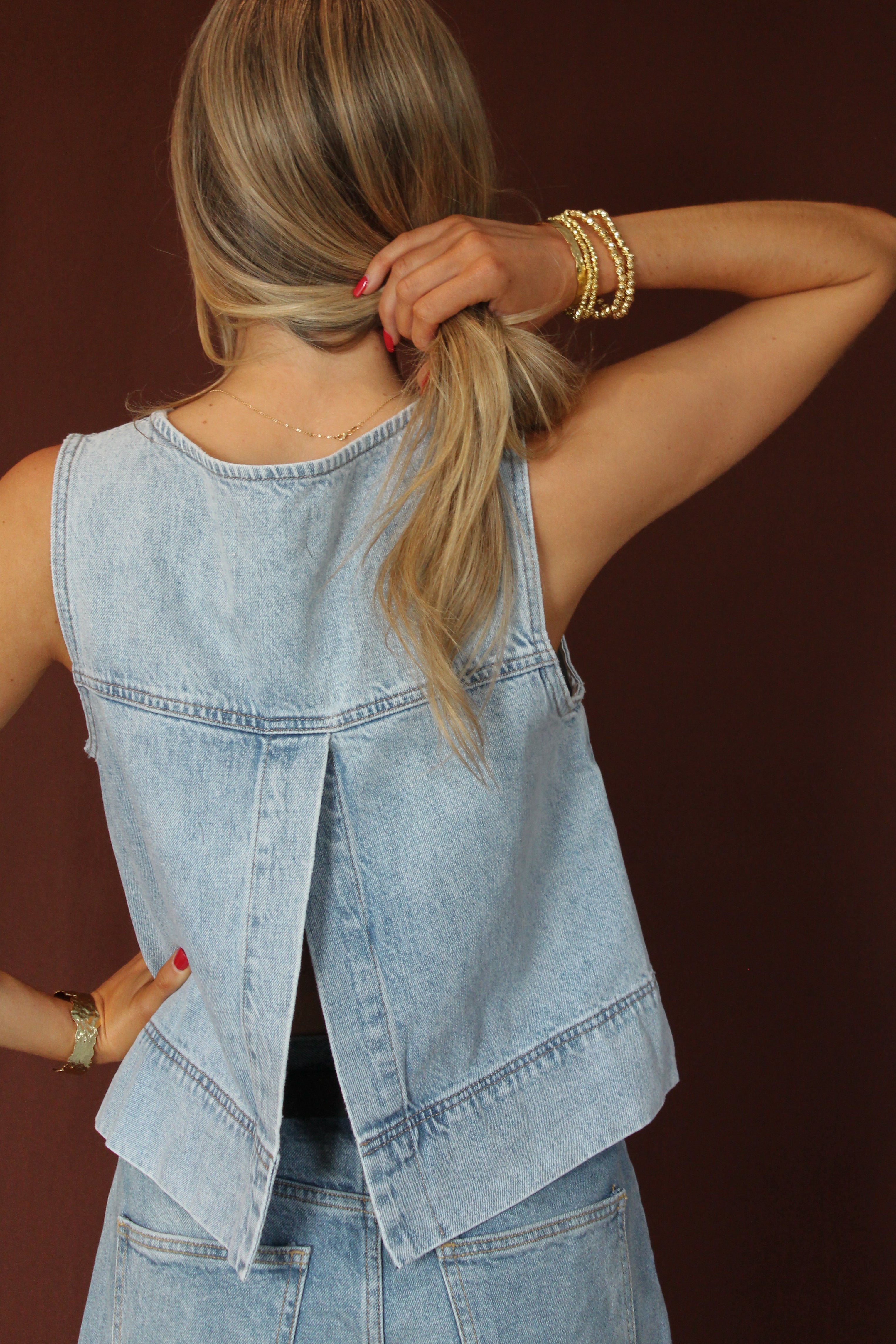Rue Denim Top