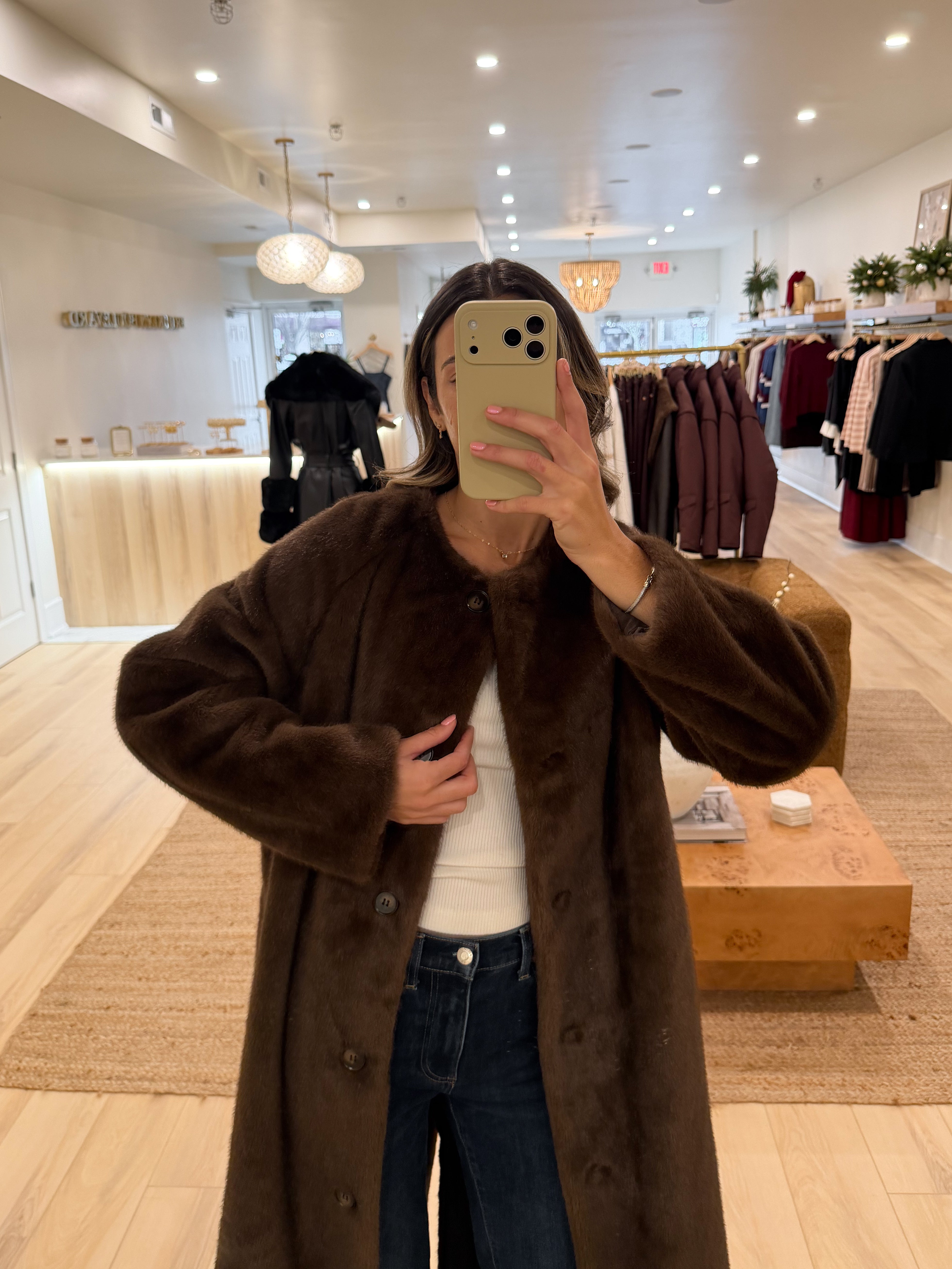Axel Faux Fur Coat