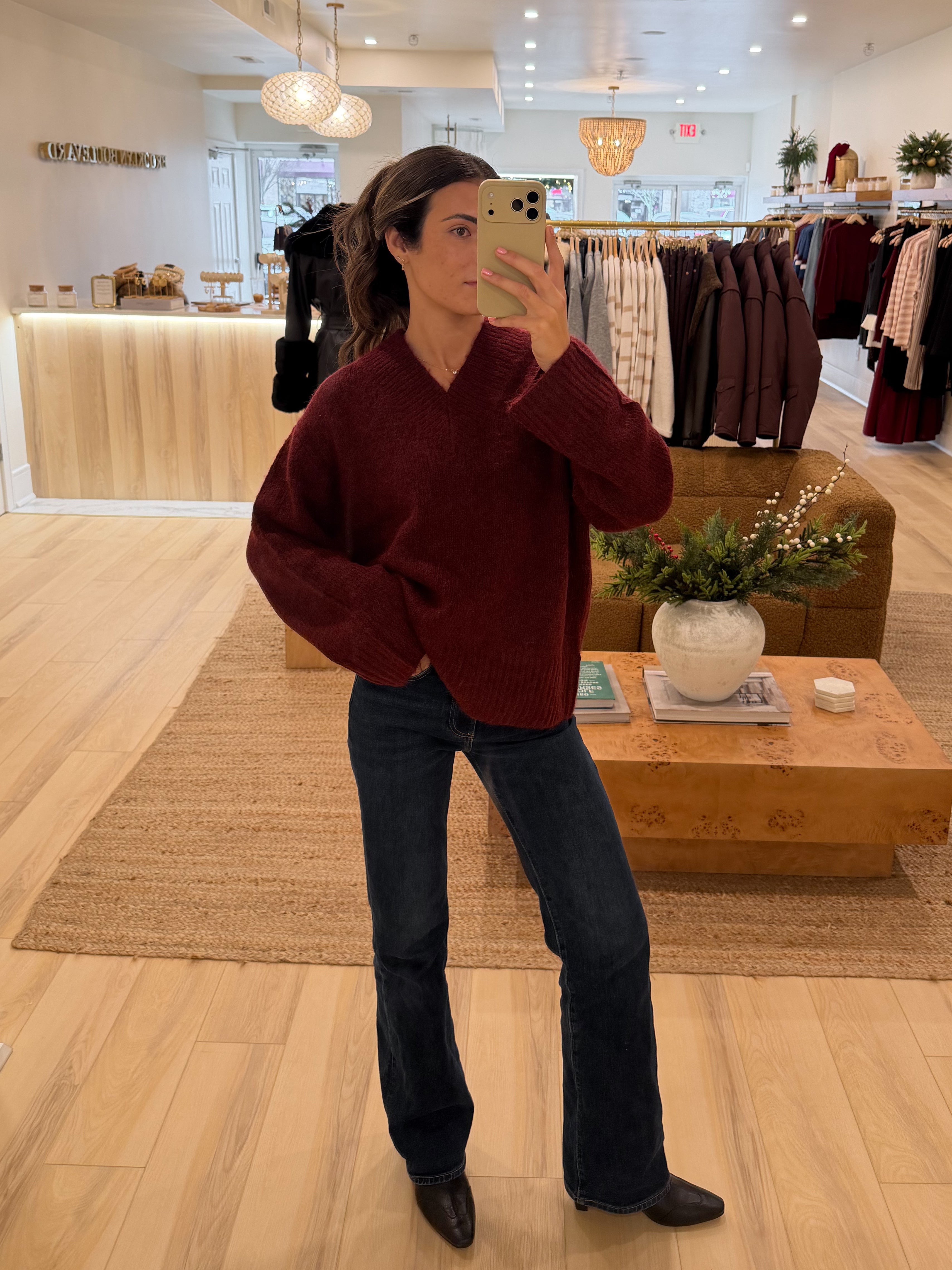Talia V-Neck Sweater