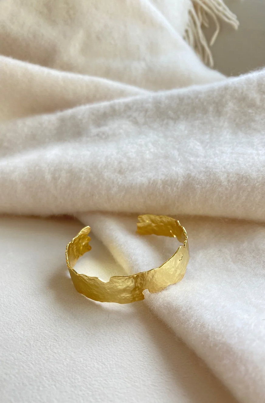 Gold Plated Cuff Bracelet