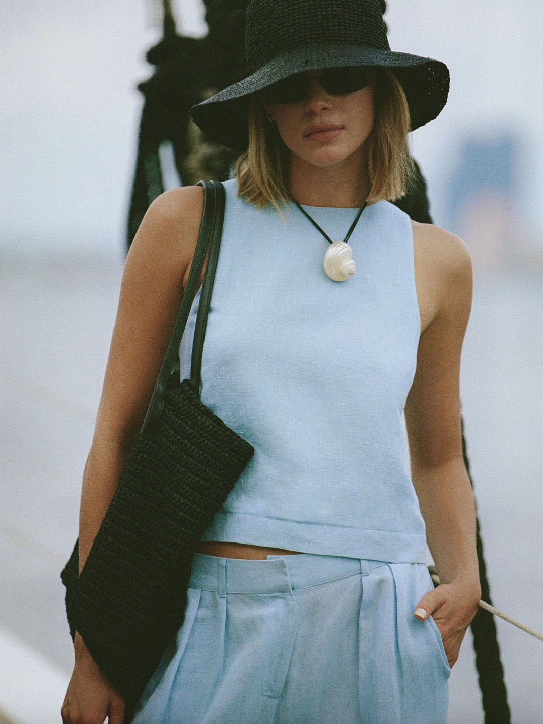 Birdie Linen Swing Top