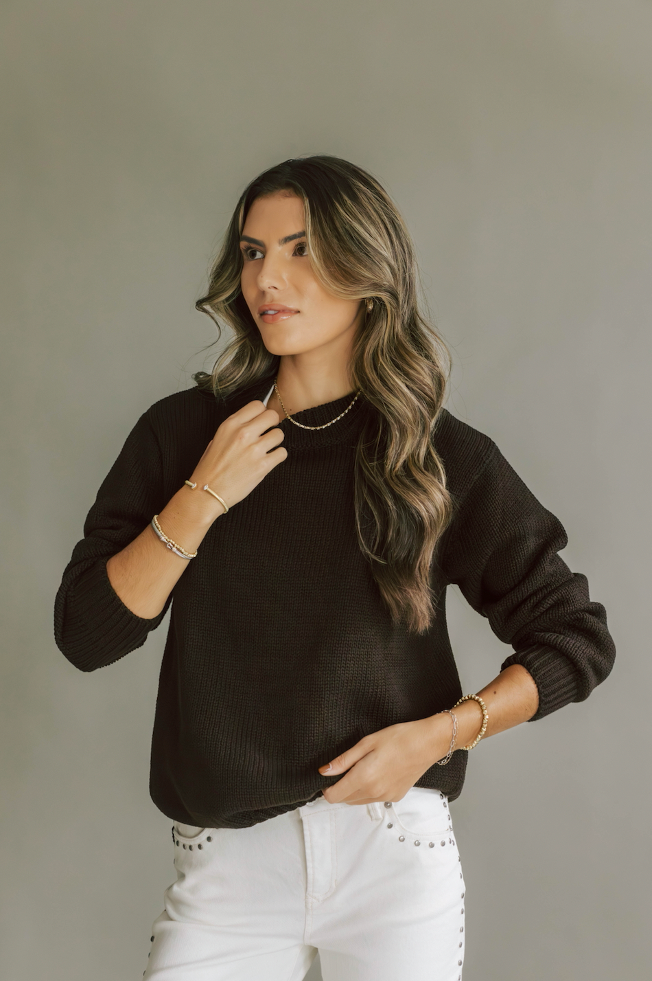 Dawson Chocolate Crew Sweater