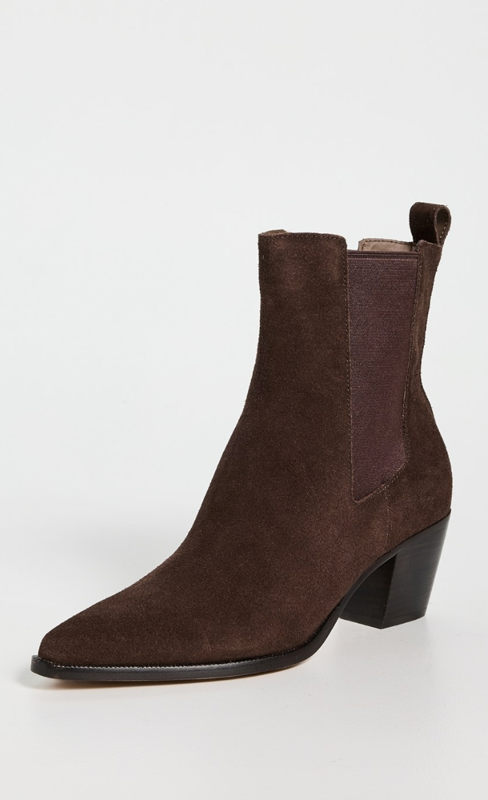 Dolce Vita Chocolate Shadie Booties