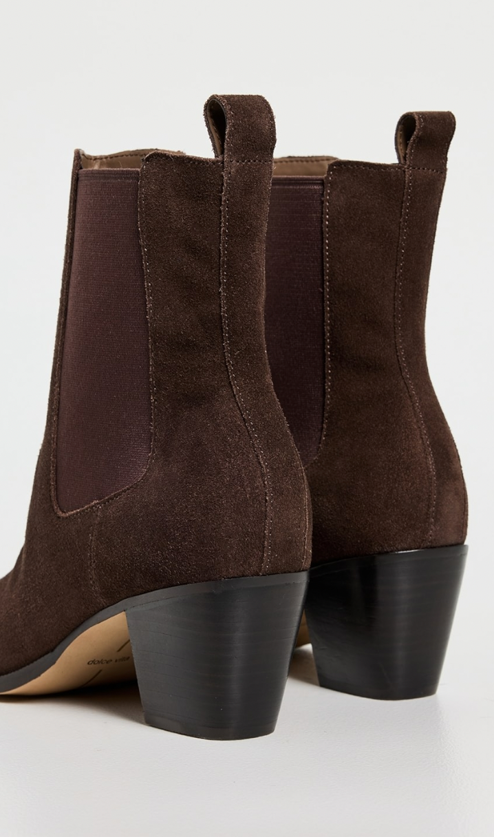 Dolce Vita Chocolate Shadie Booties